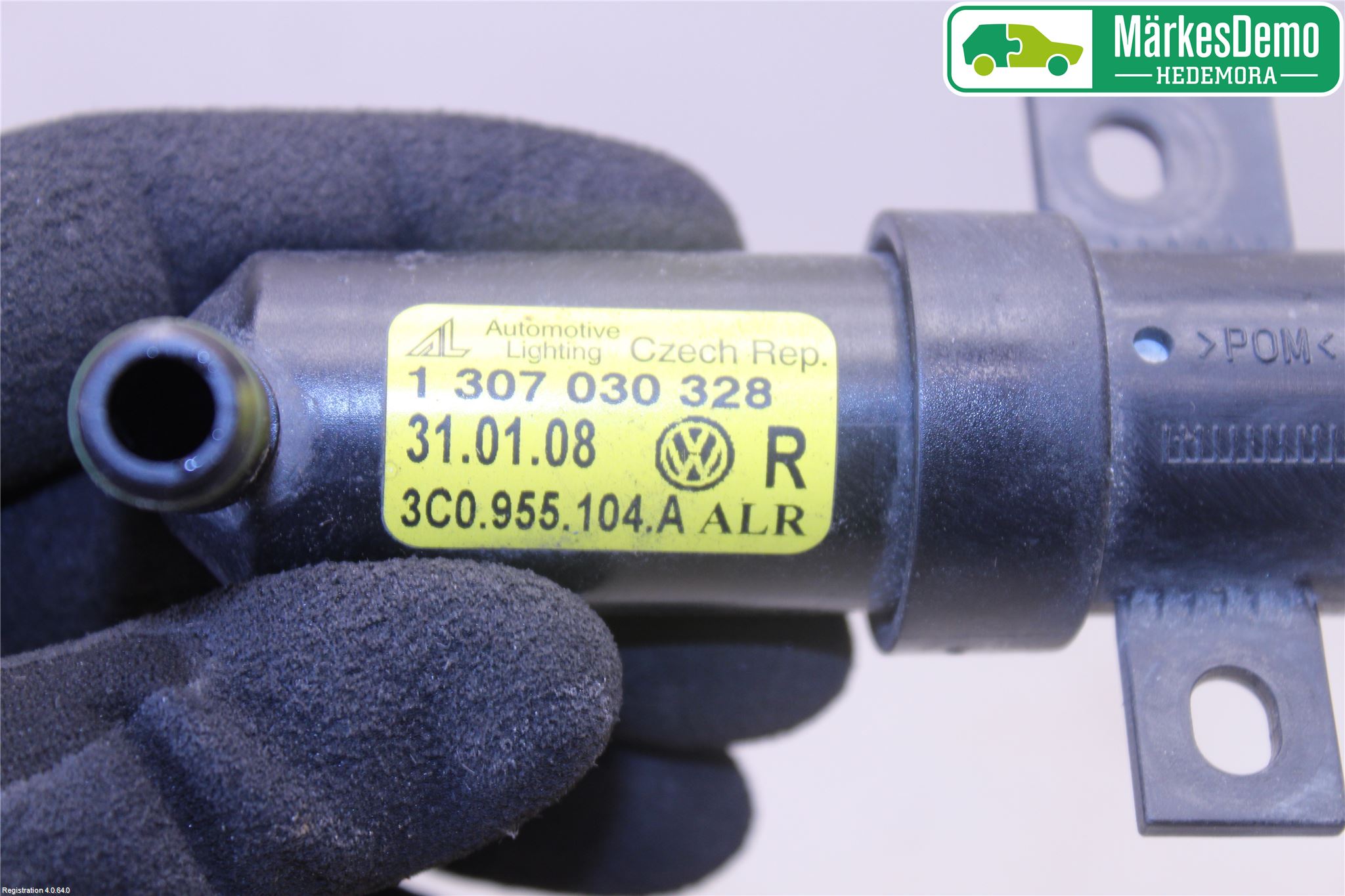 Volkswagen VW PASSAT 05-11 Spylerdyse Frontlykter