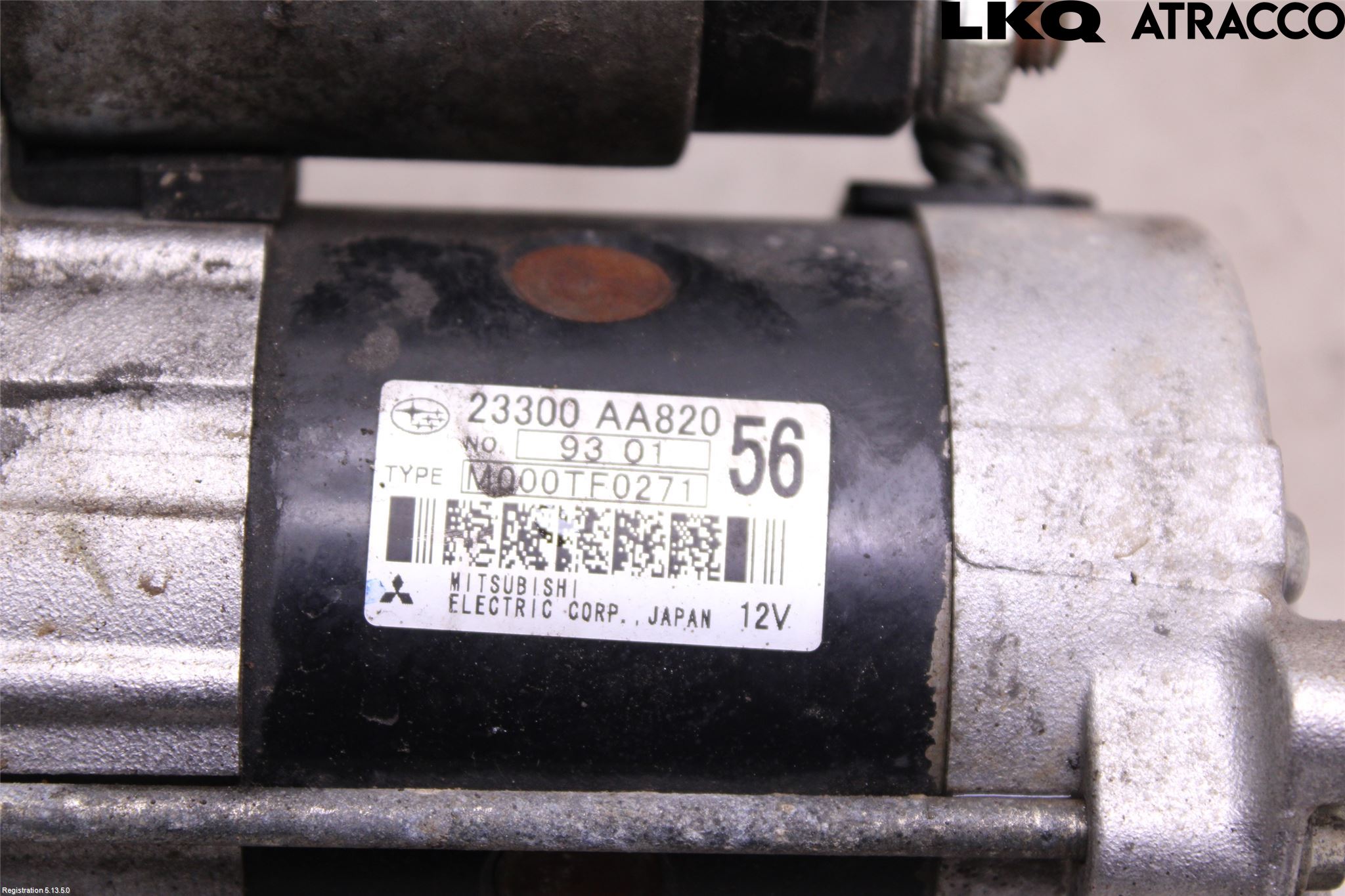 Subaru FORESTER SJ 13-18 Startmotor