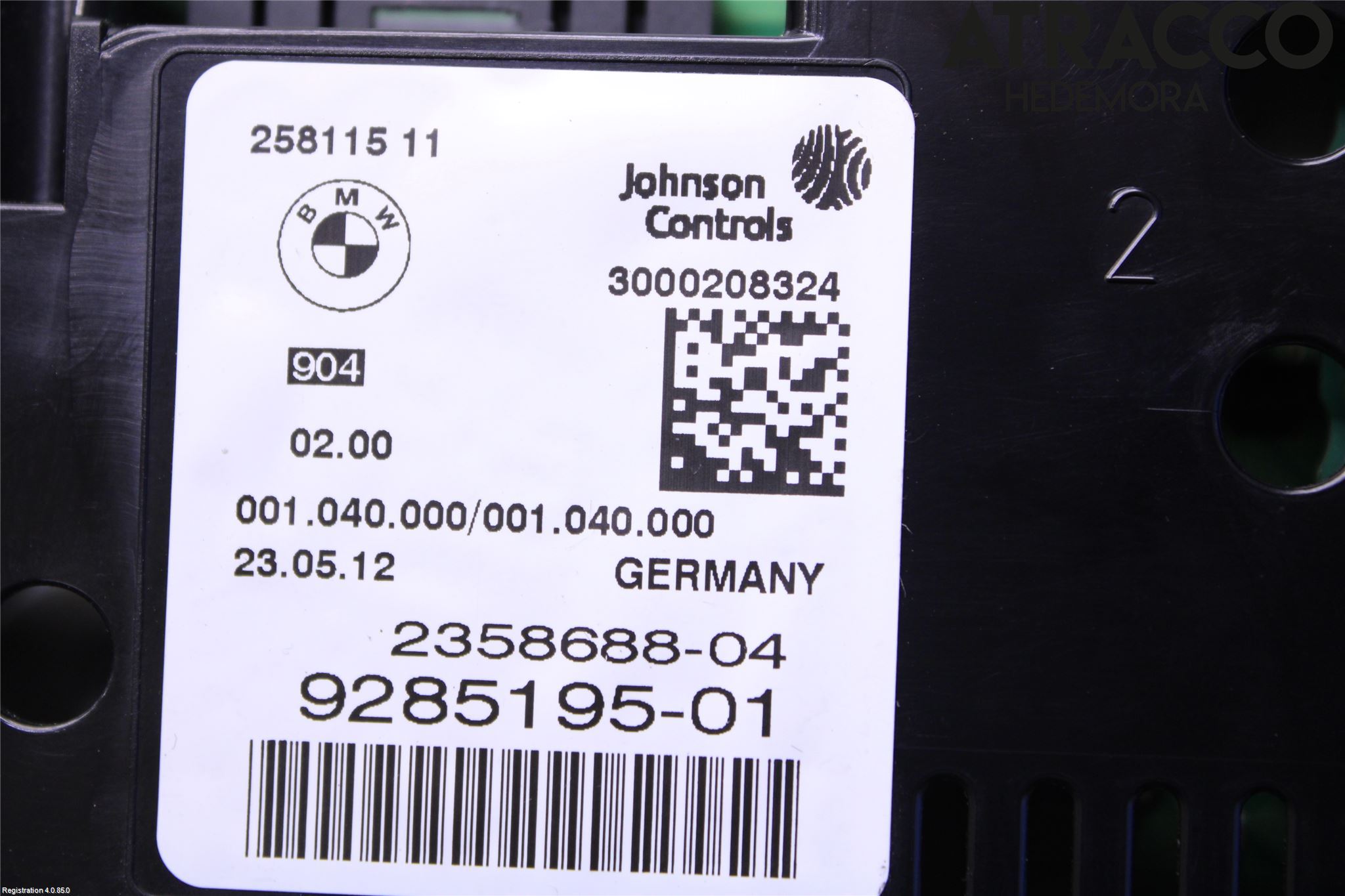 BMW 5 F10/F11/F18 09-17 Instr Kombinert