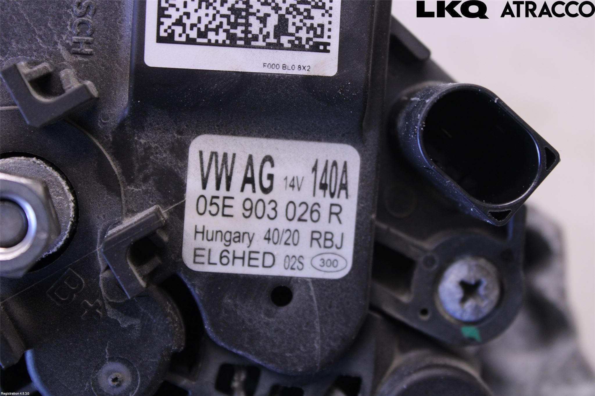 Volkswagen VW TOURAN 16- Dynamo