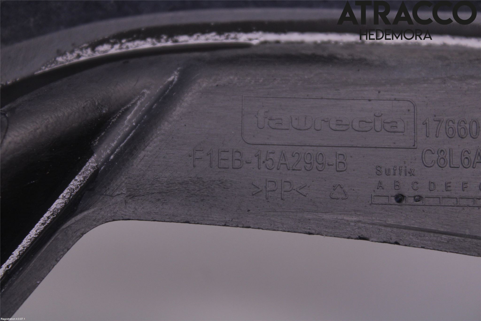 Ford FOCUS 15-18 Frontlykt Kurve-Tåkelys Ramme