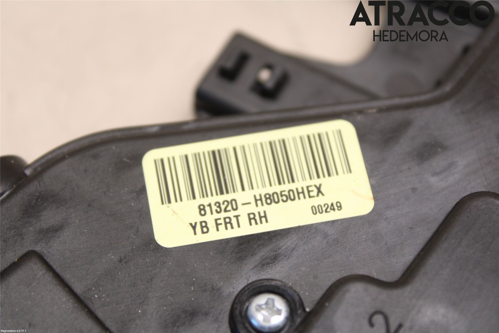 Kia RIO 17- Dørlås - Låsekasse