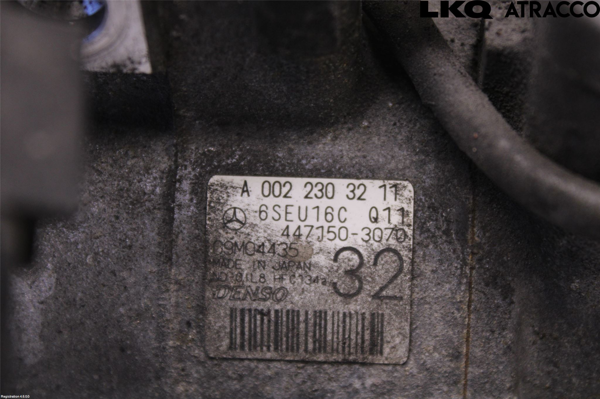 Mercedes-Benz MB E-KLASS (W212) 09-16 Varme Ac Kompressor