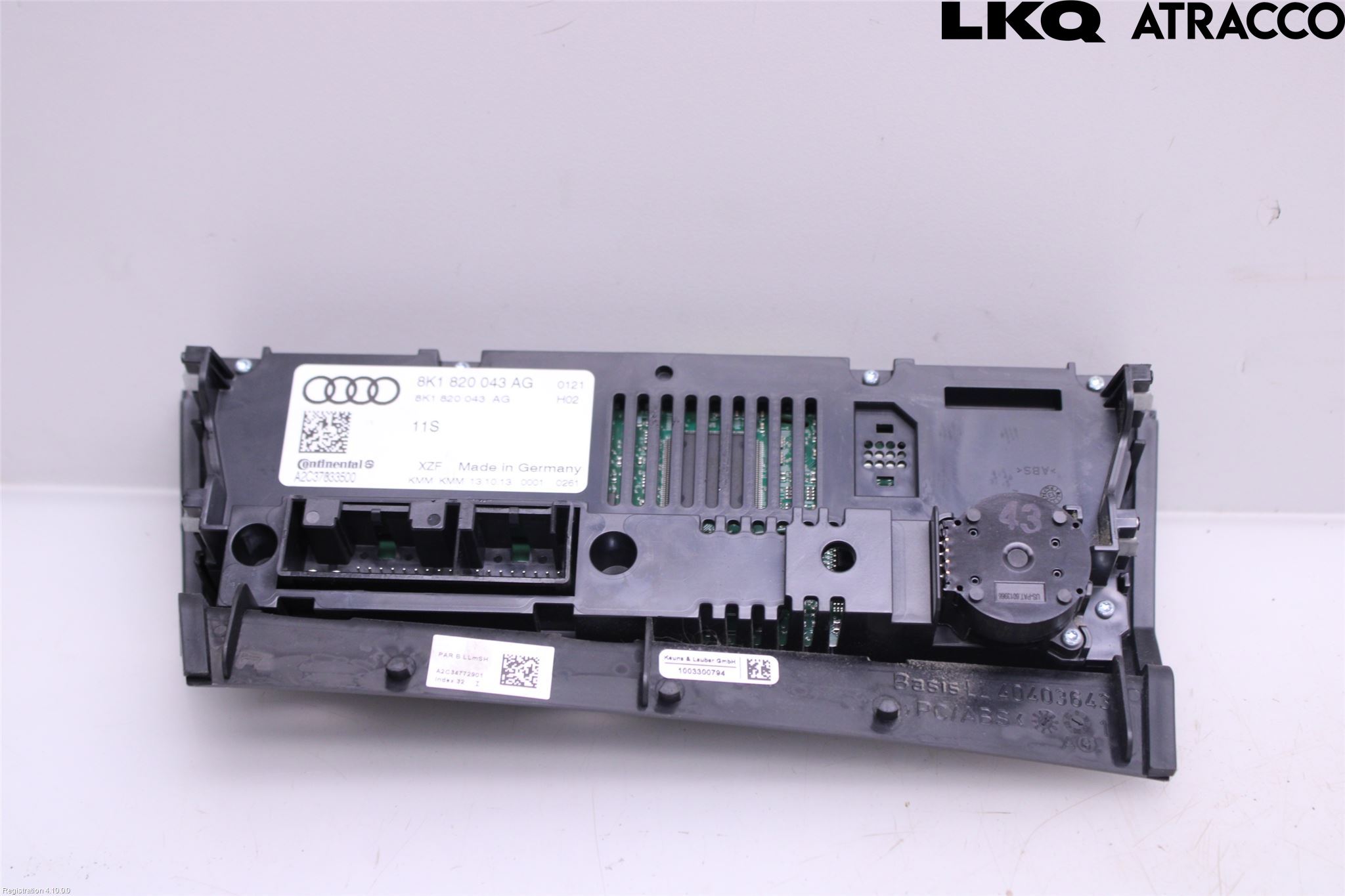 Audi A4 12-15 Varme Ac Betjening-Display