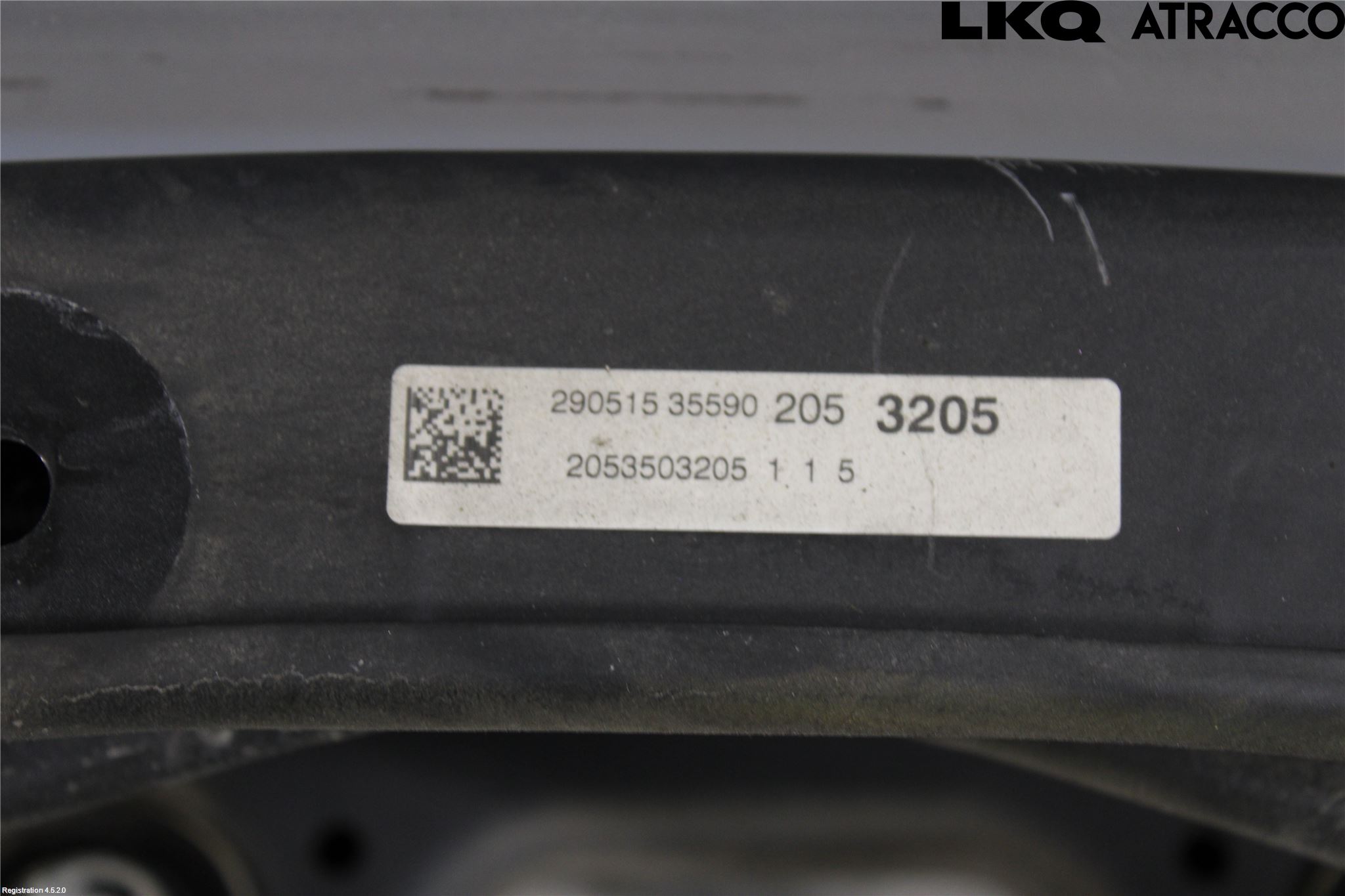 Mercedes-Benz MB C-KLASS (W205) 14-21 Bakaksel Feste Travers-Ramme