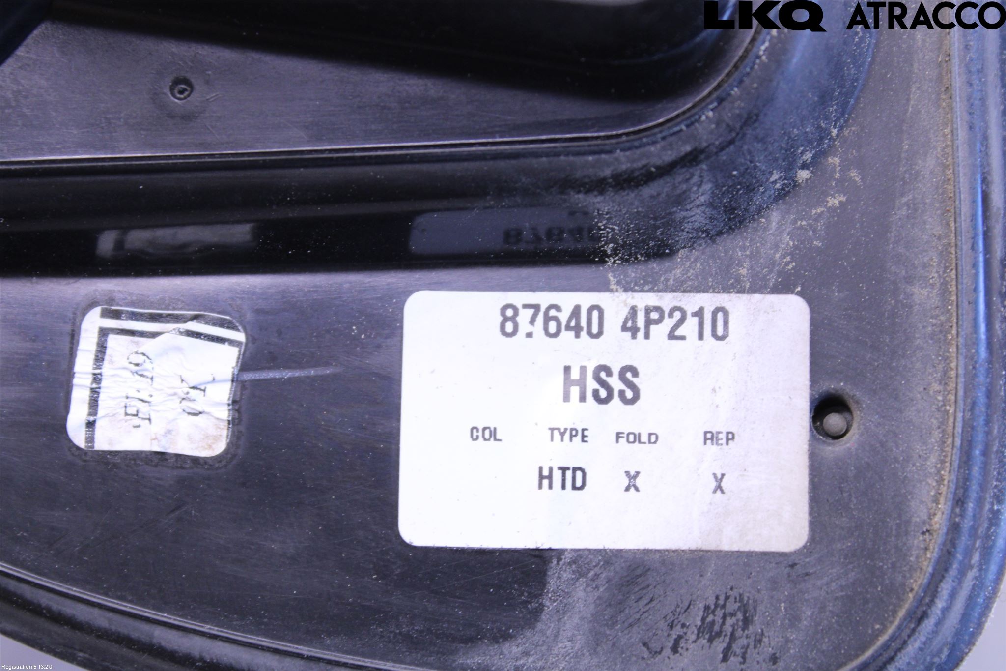 Hyundai i20 PB 09-14 Speil H M-El Justering