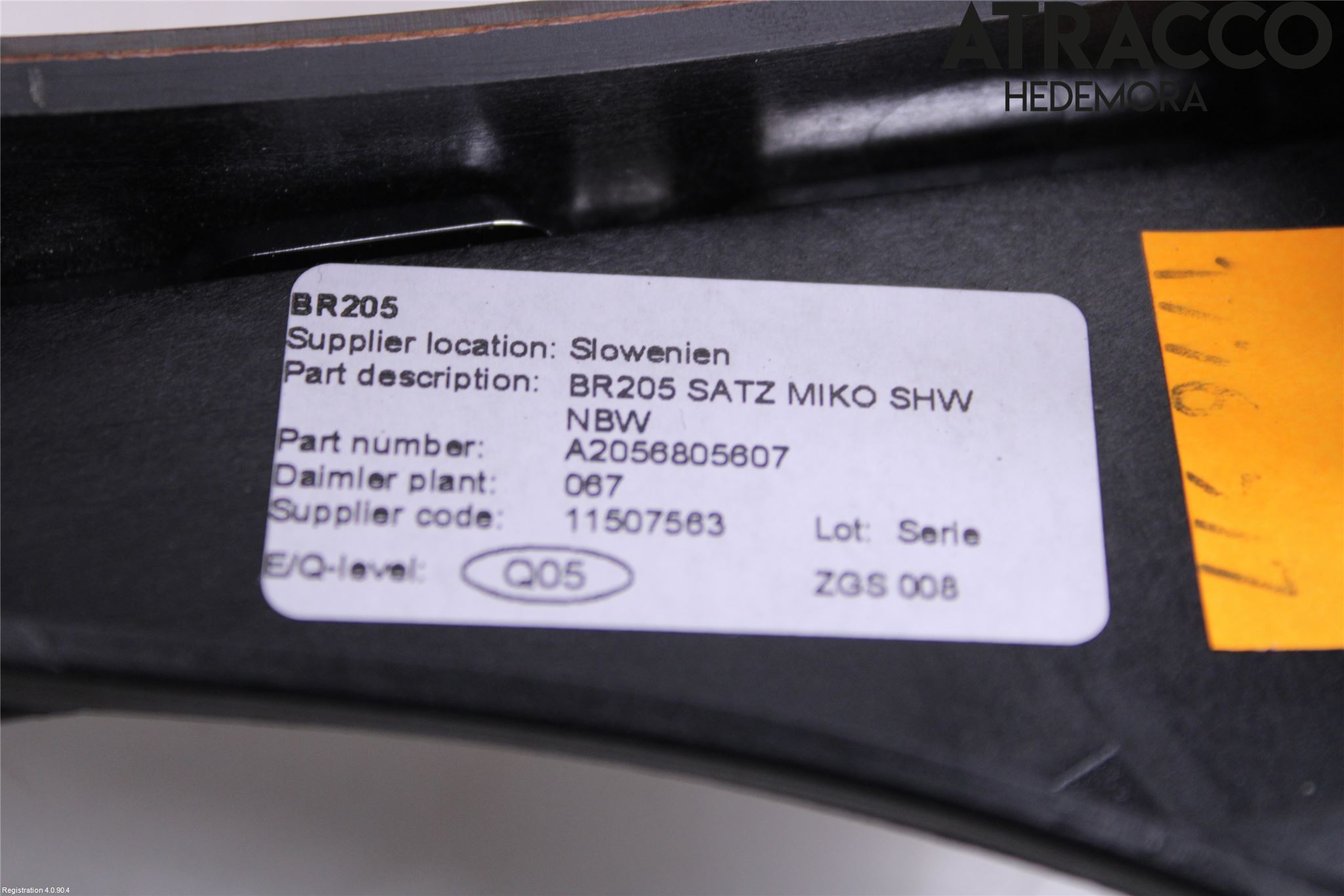Mercedes-Benz MB C-KLASS (W205) 14-21 Instrumentkonsoll Midt