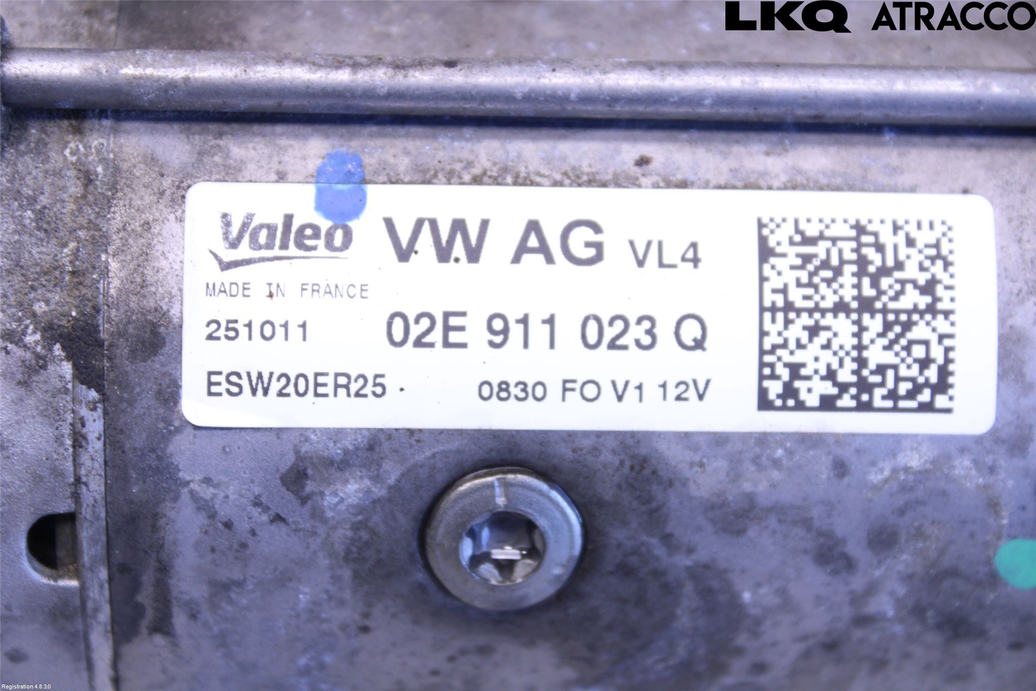 Volkswagen VW PASSAT 11-14 Startmotor Diesel
