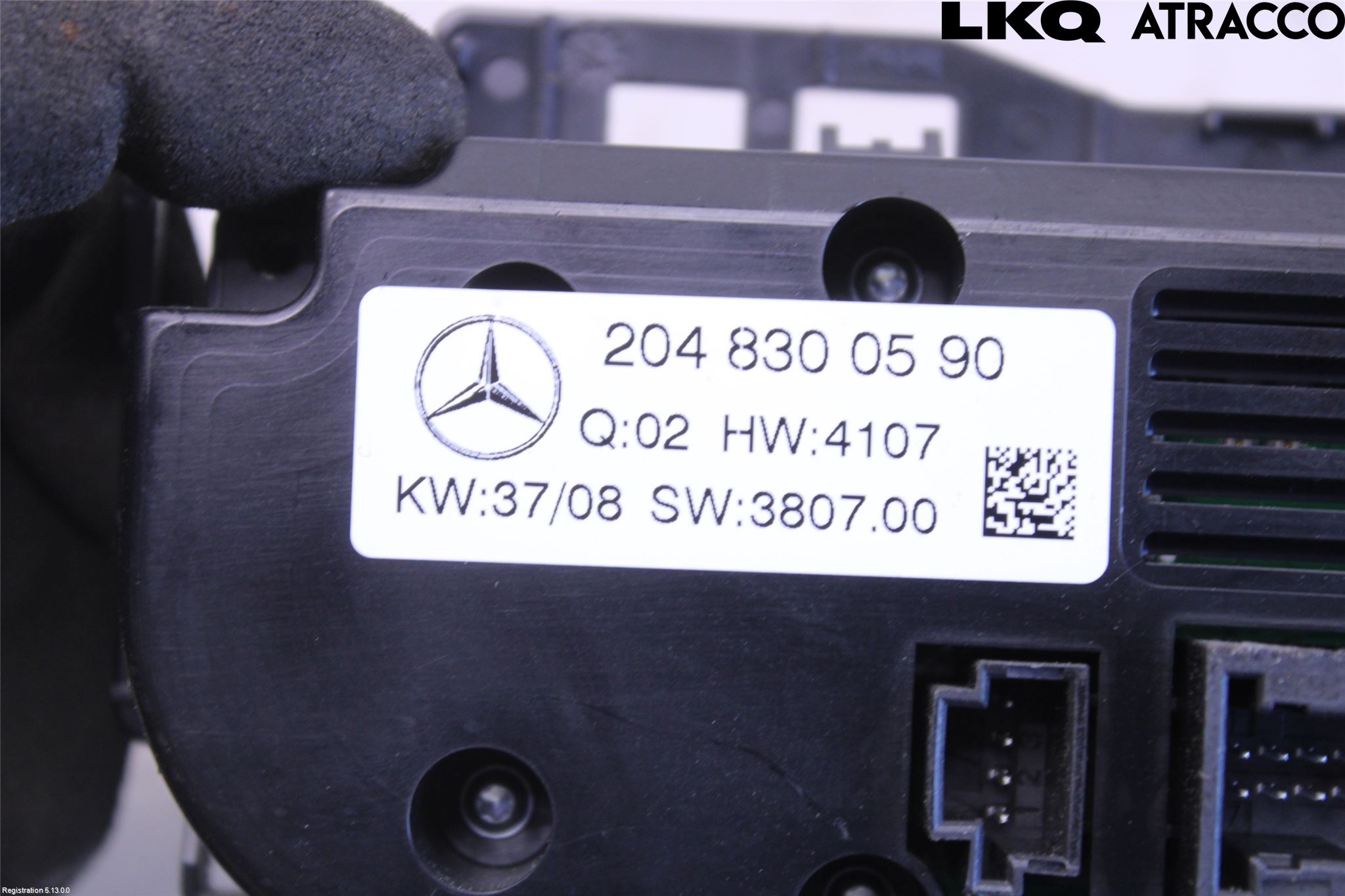 Mercedes-Benz MB GLK-KLASS (X204) 08-16 Varme Ac Betjening-Display