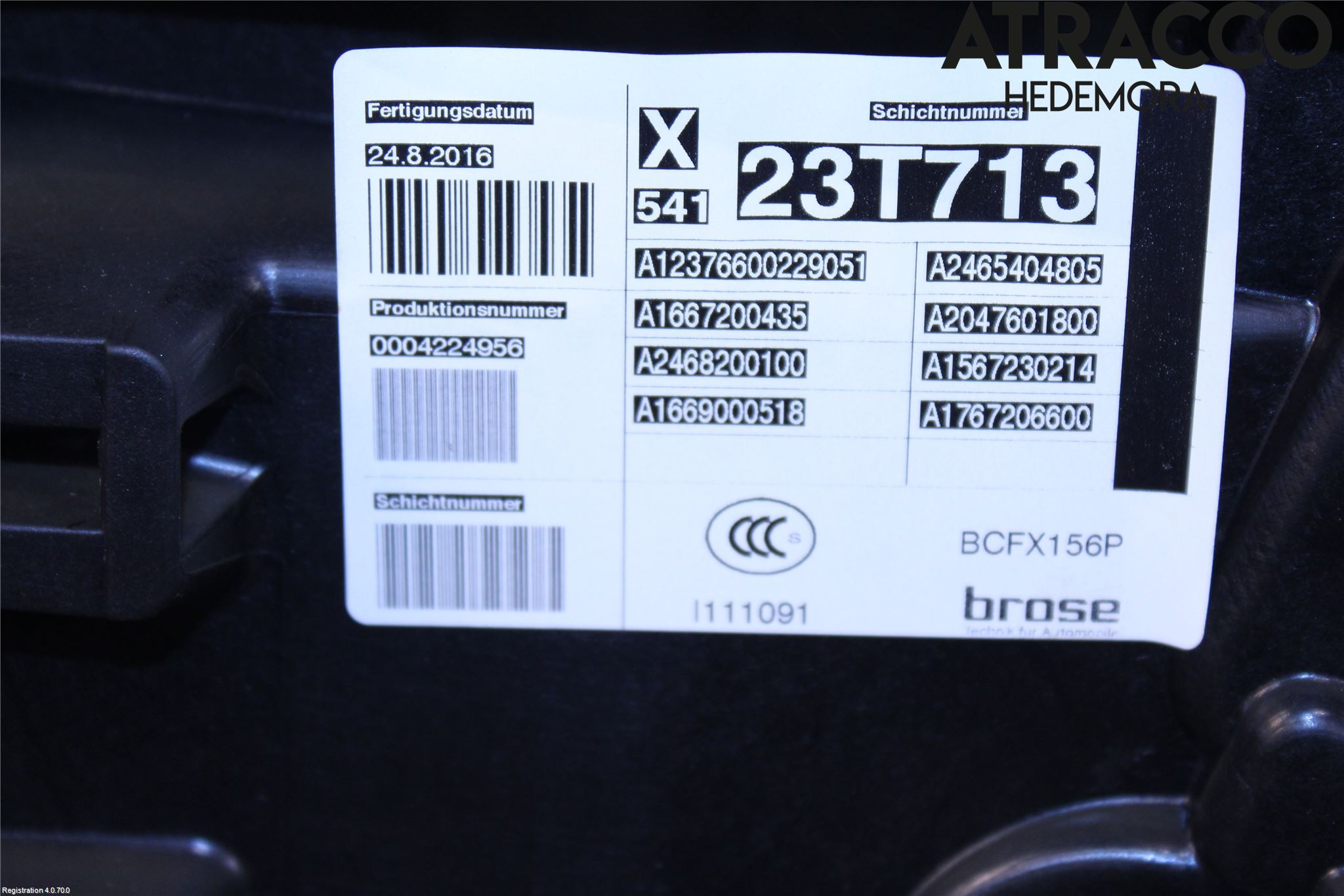 Mercedes-Benz MB GLA-KLASS (X156) 13-20 Vindusheis El Komp