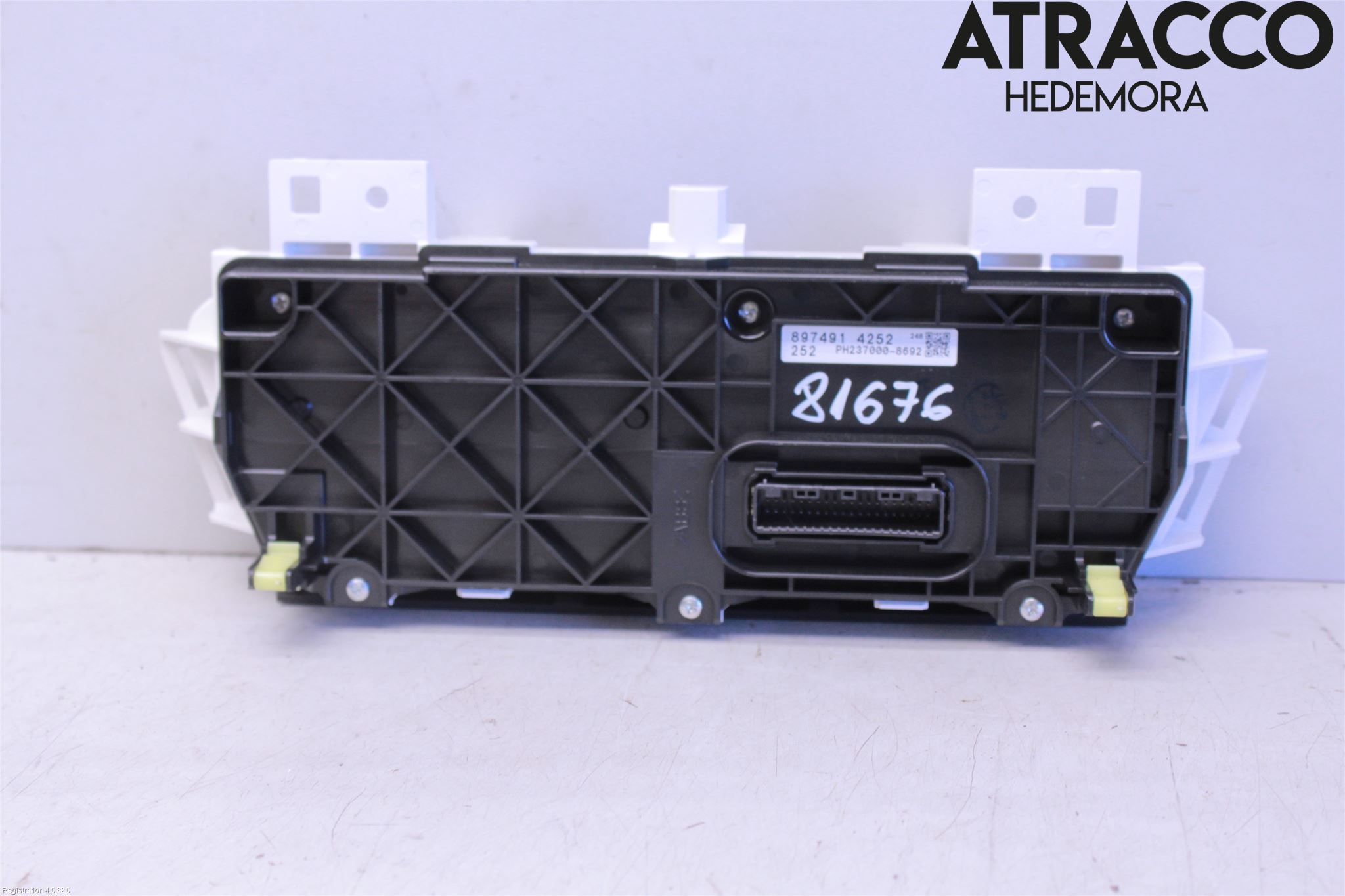 Isuzu D-MAX Varme Ac Betjening-Display