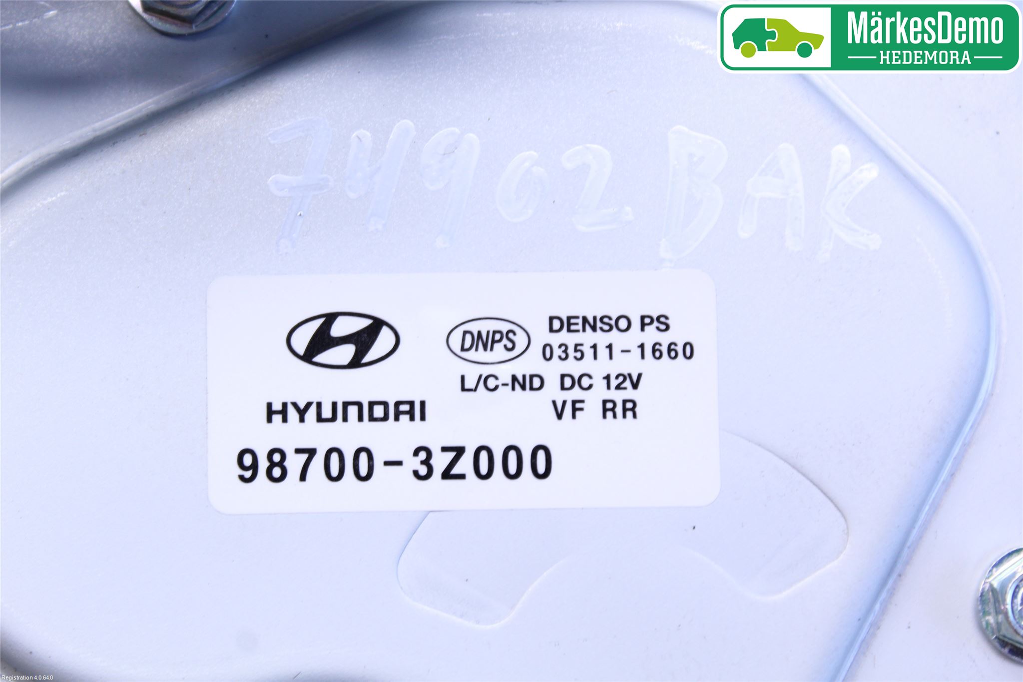 Hyundai i40 08-15 Viskermotor Bakluke