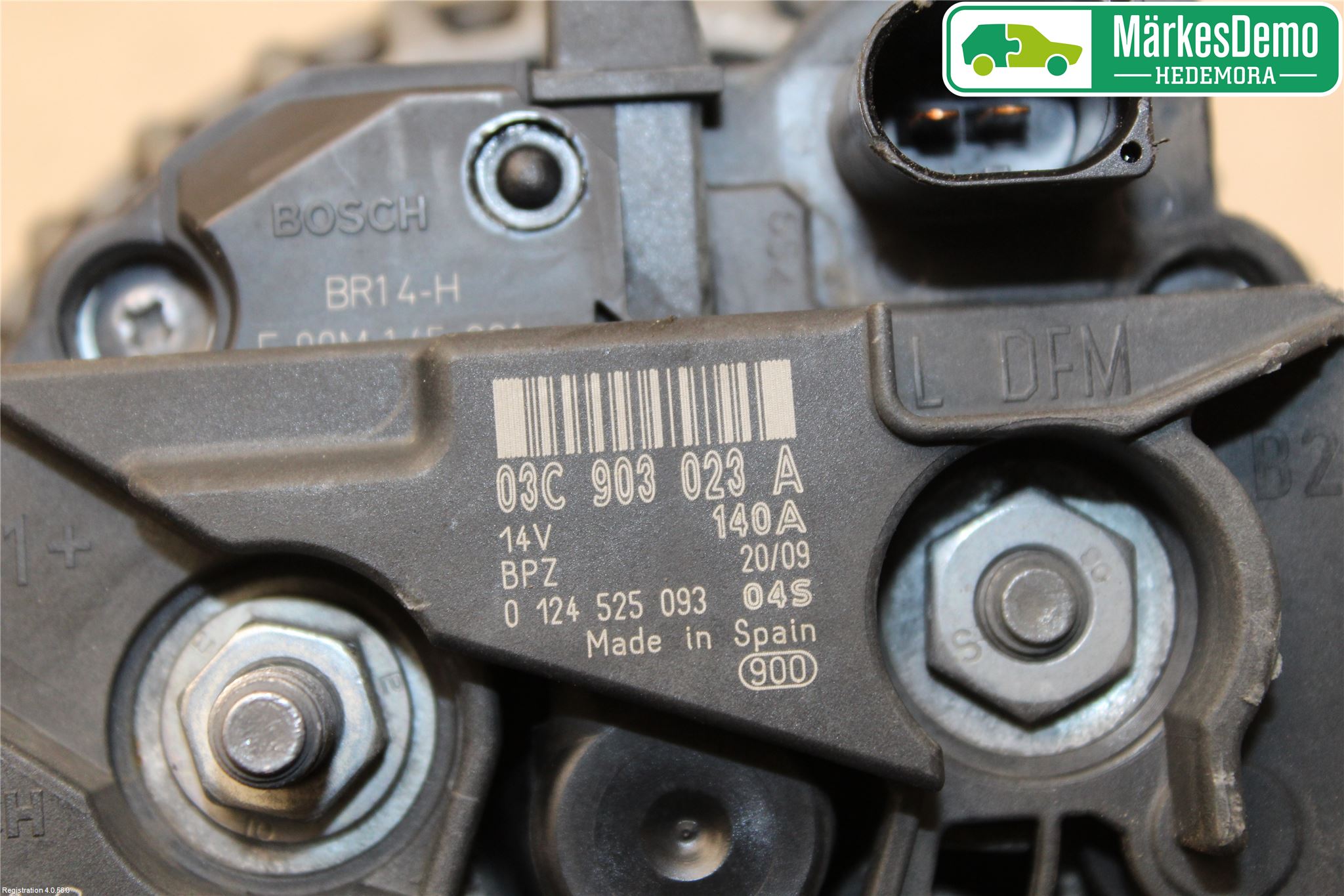 Volkswagen VW GOLF VI 09-13 Dynamo