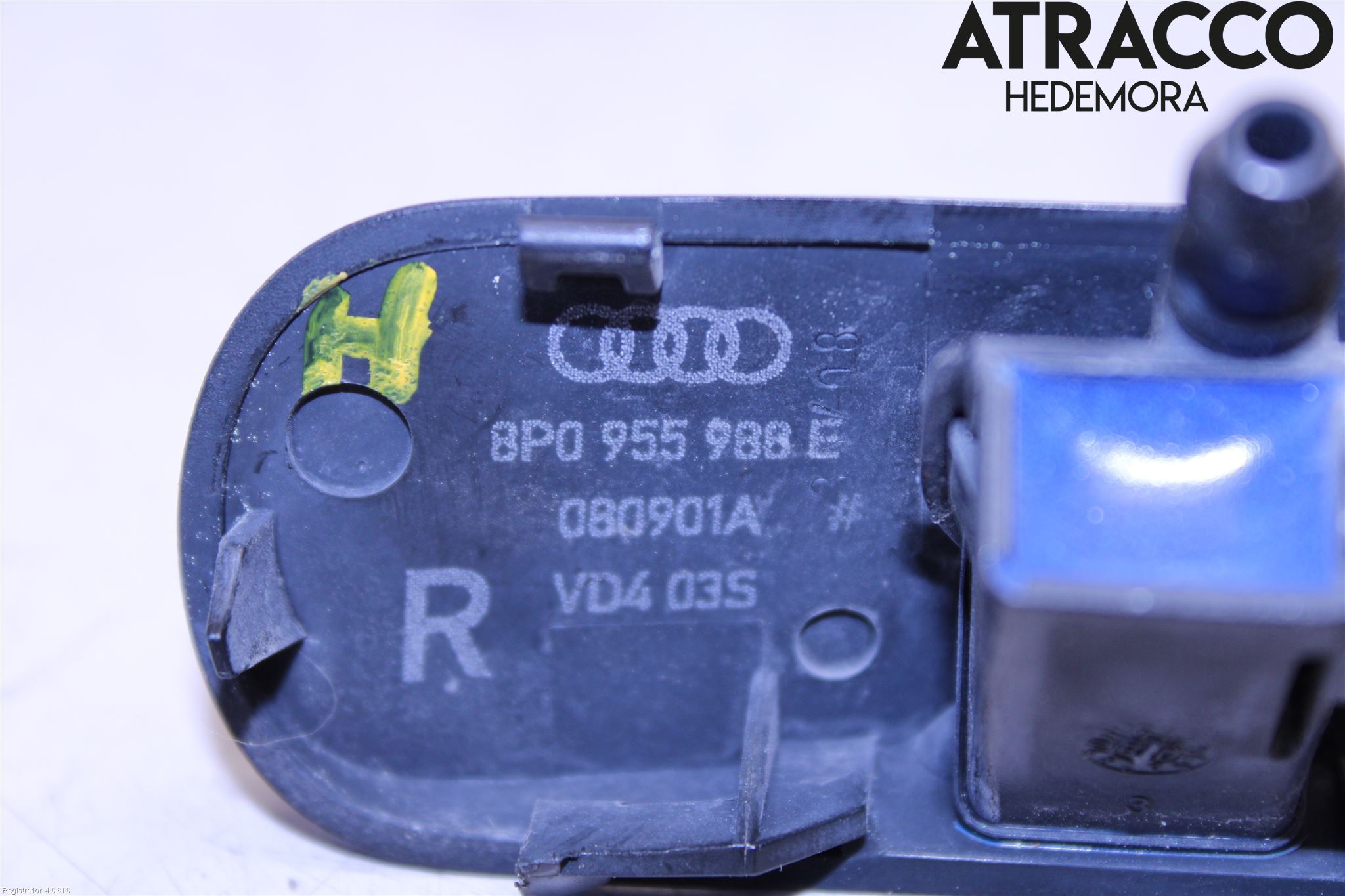 Audi A3/S3 05-13 Spylerdyse Ruter
