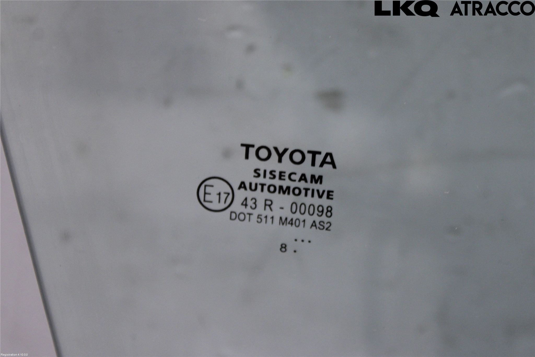 Toyota C-HR 16-23 Dørrute Foran Høyre 4 Dørs