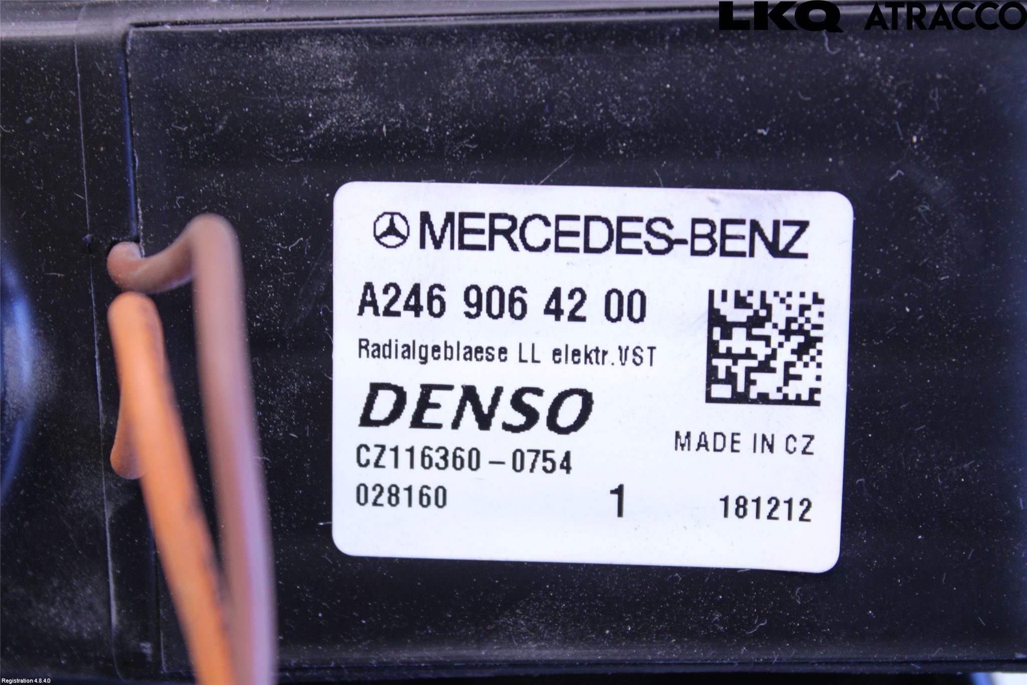 Mercedes-Benz MB A-KLASS (W176) 13-18 Varme Ac Varmeapparatvifte