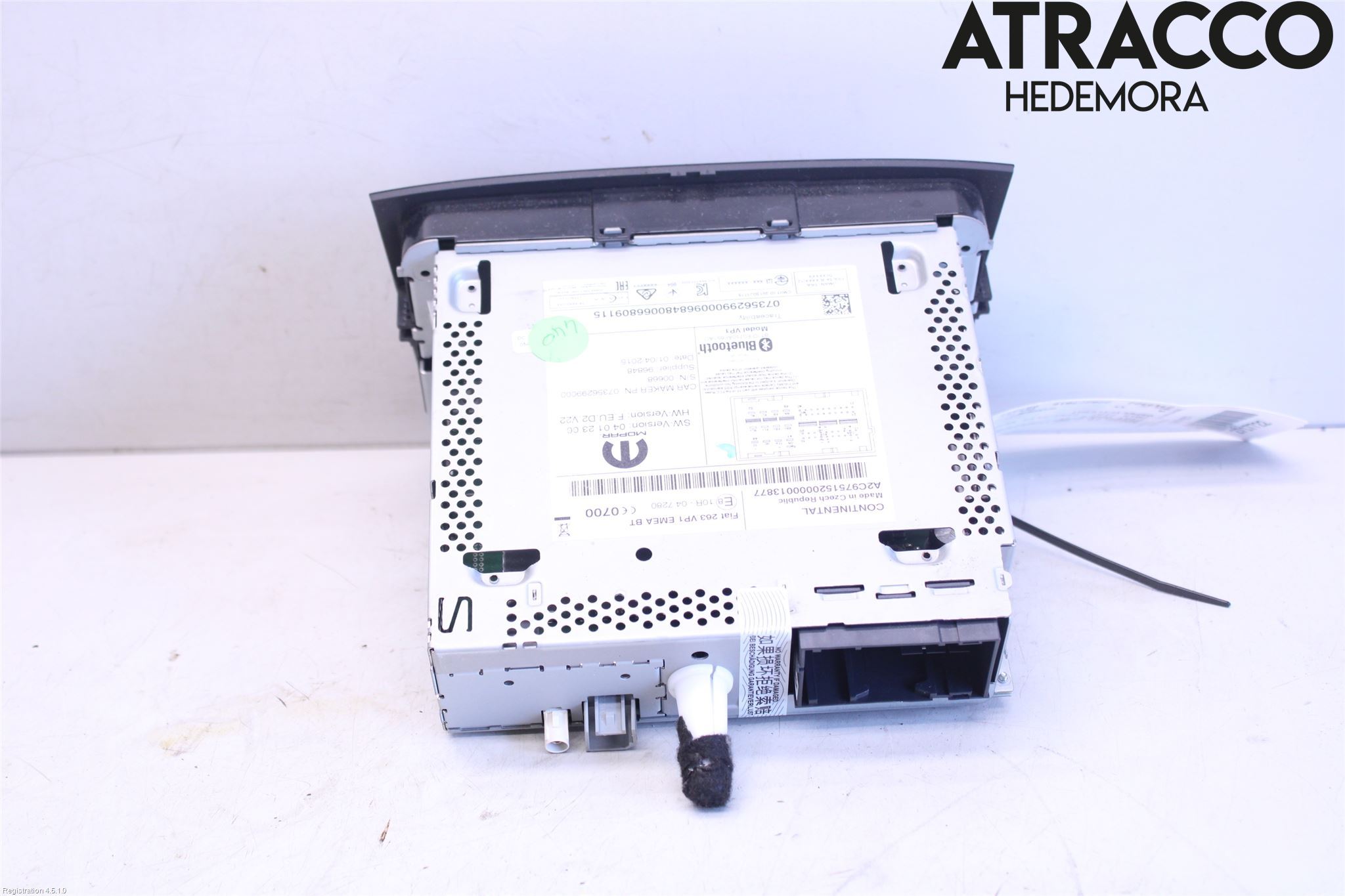 Fiat DOBLO CARGO Stereo Radio Med Cd