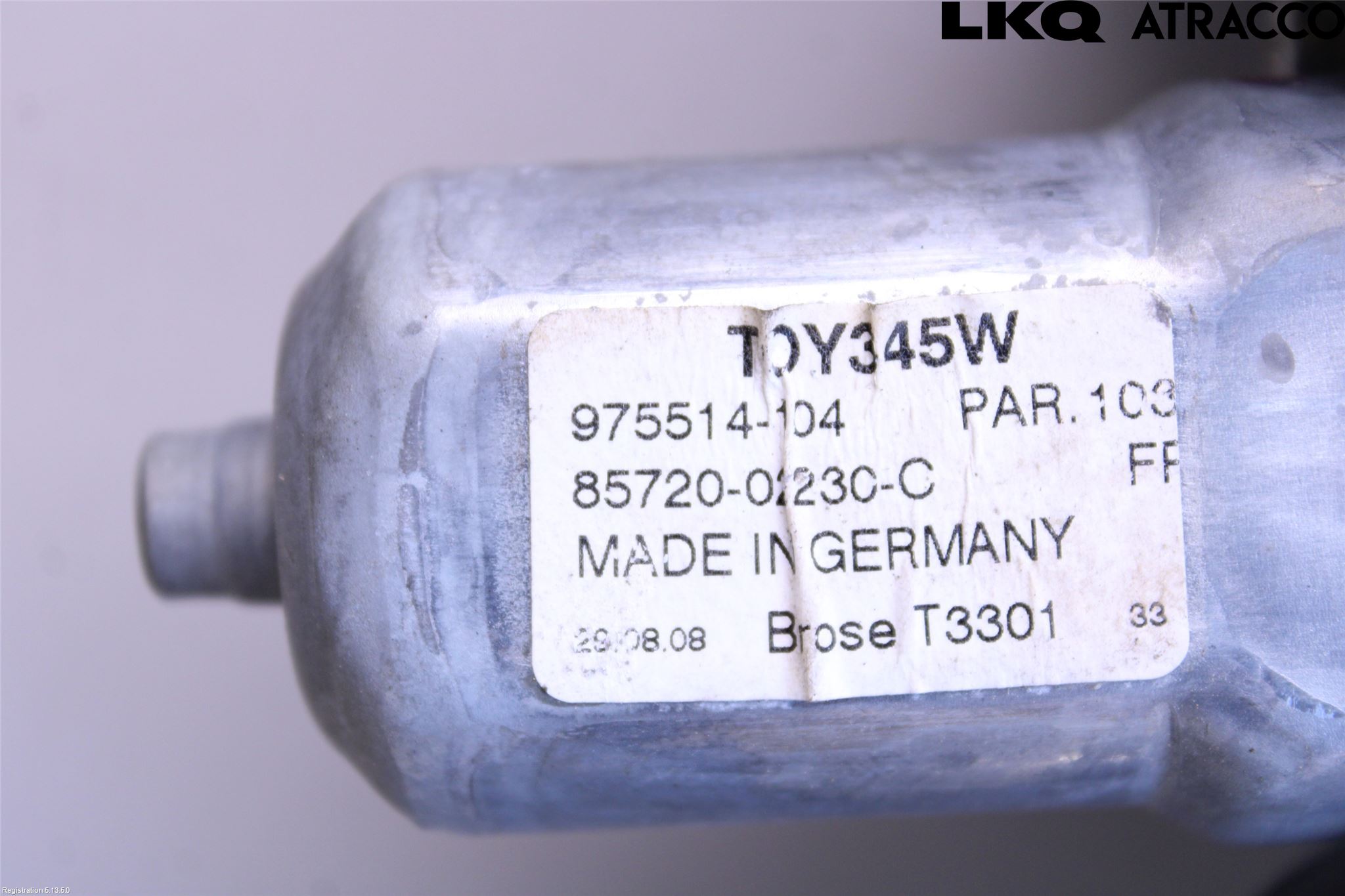 Toyota AURIS 07-09 Vindusheis El Komp