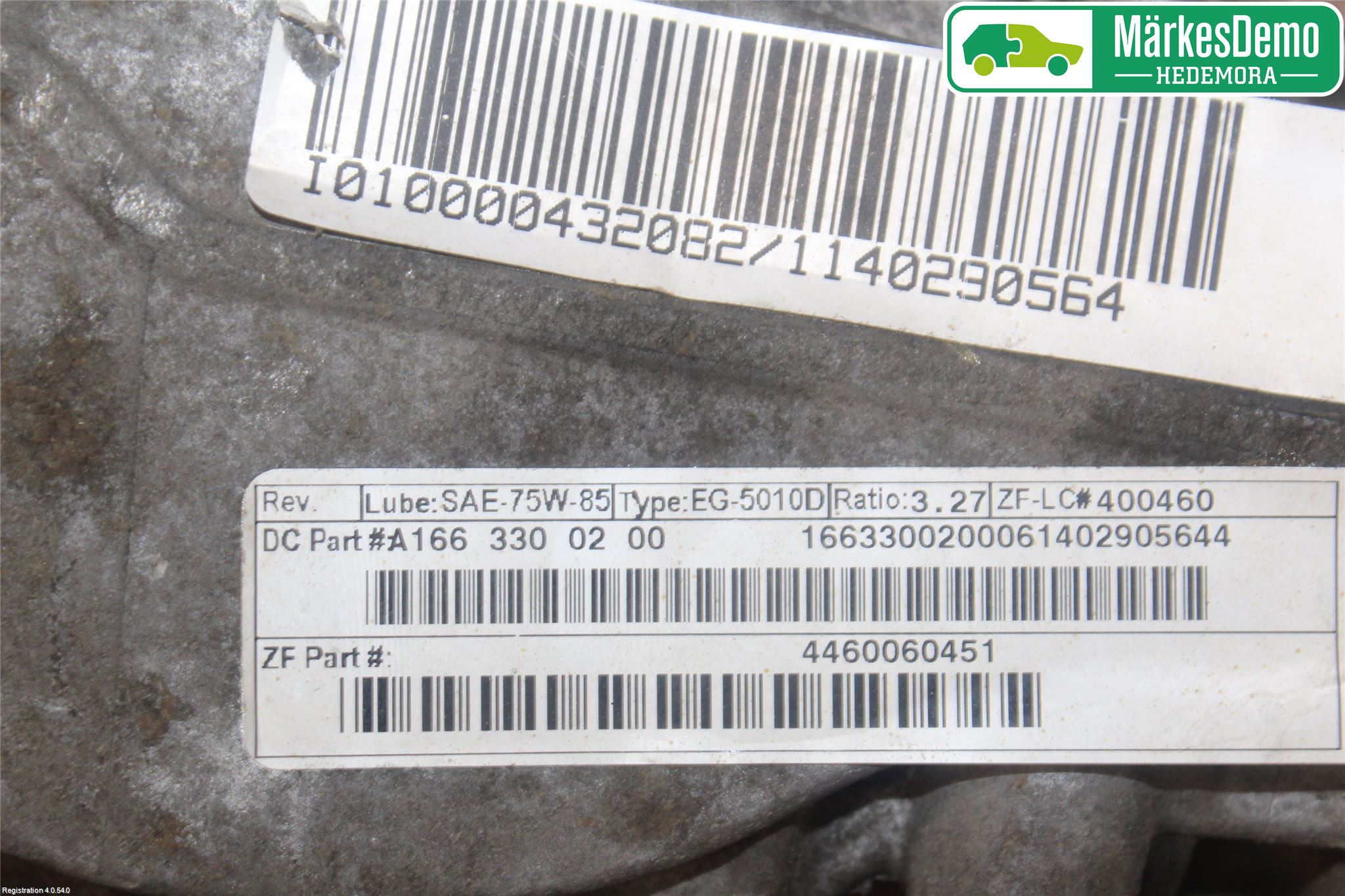 Mercedes-Benz MB GL/GLS-KLASS (X166) 12-19 Kardang Foran