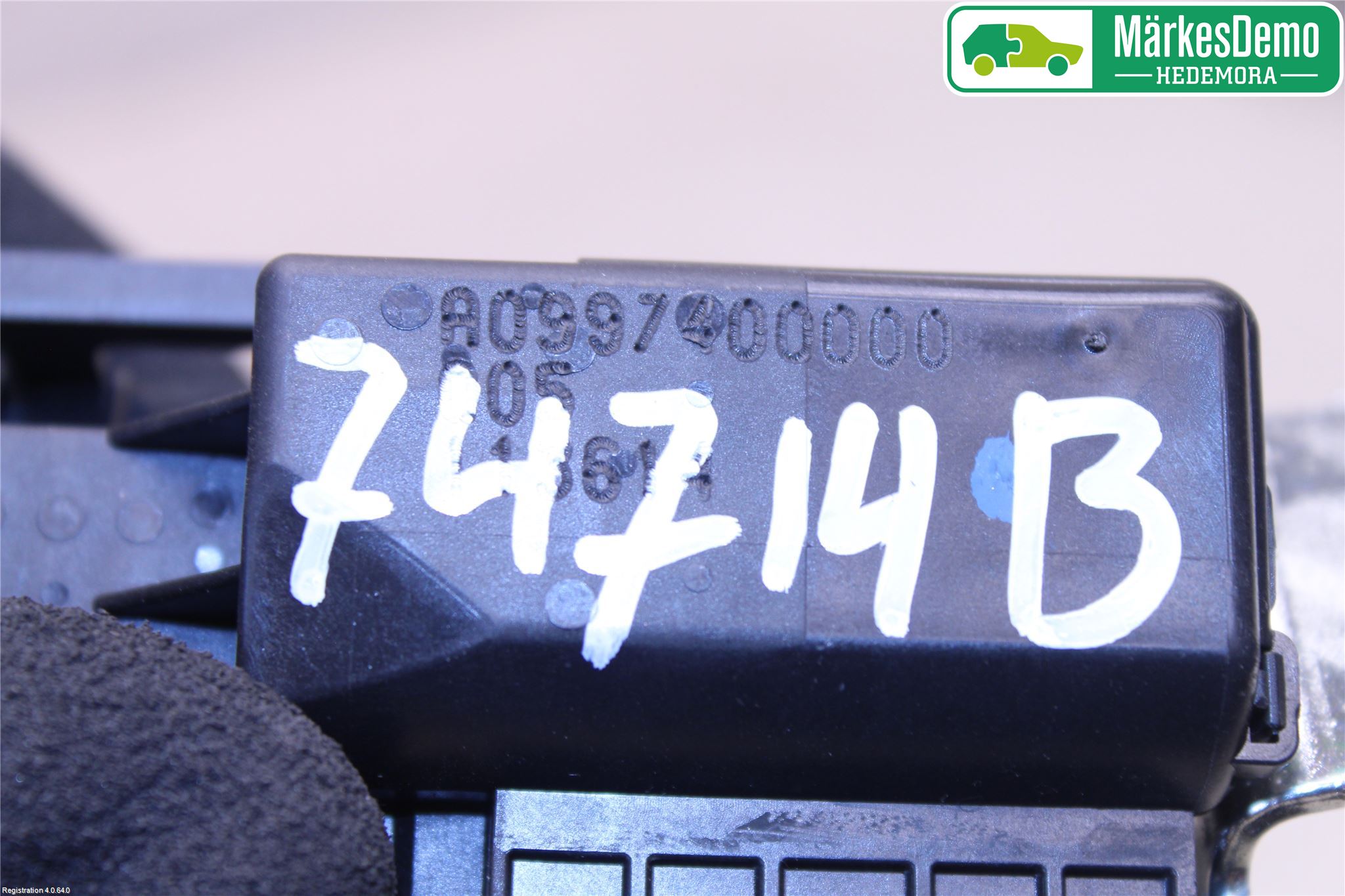Mercedes-Benz MB C-KLASS (W205) 14-21 Bakluke-Lokk Låsekasse
