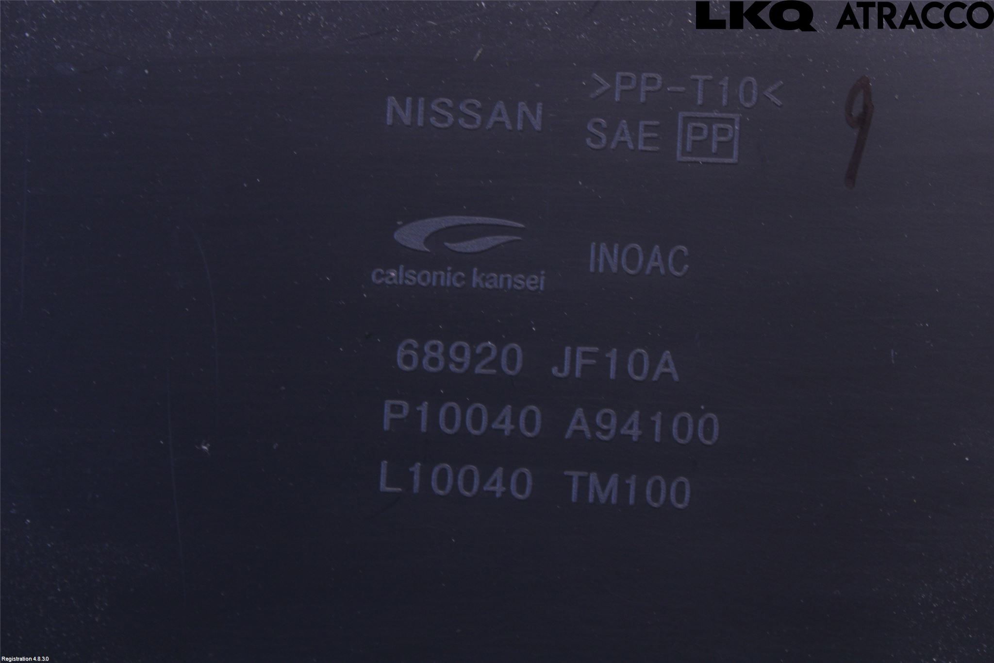 Nissan GT-R Innr Dashbord Sparkeplate