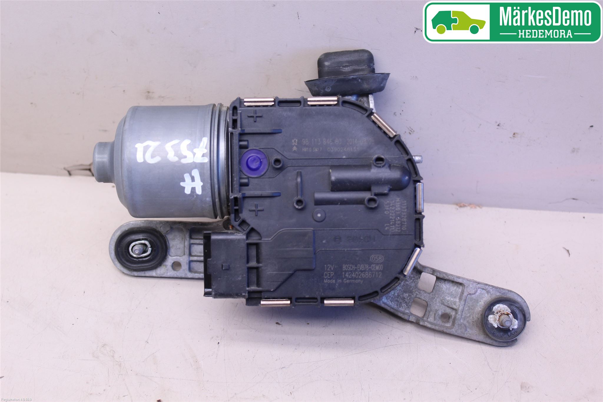 Citroen C4 GRAND PICASSO 14-18 Viskermotor Frontrute