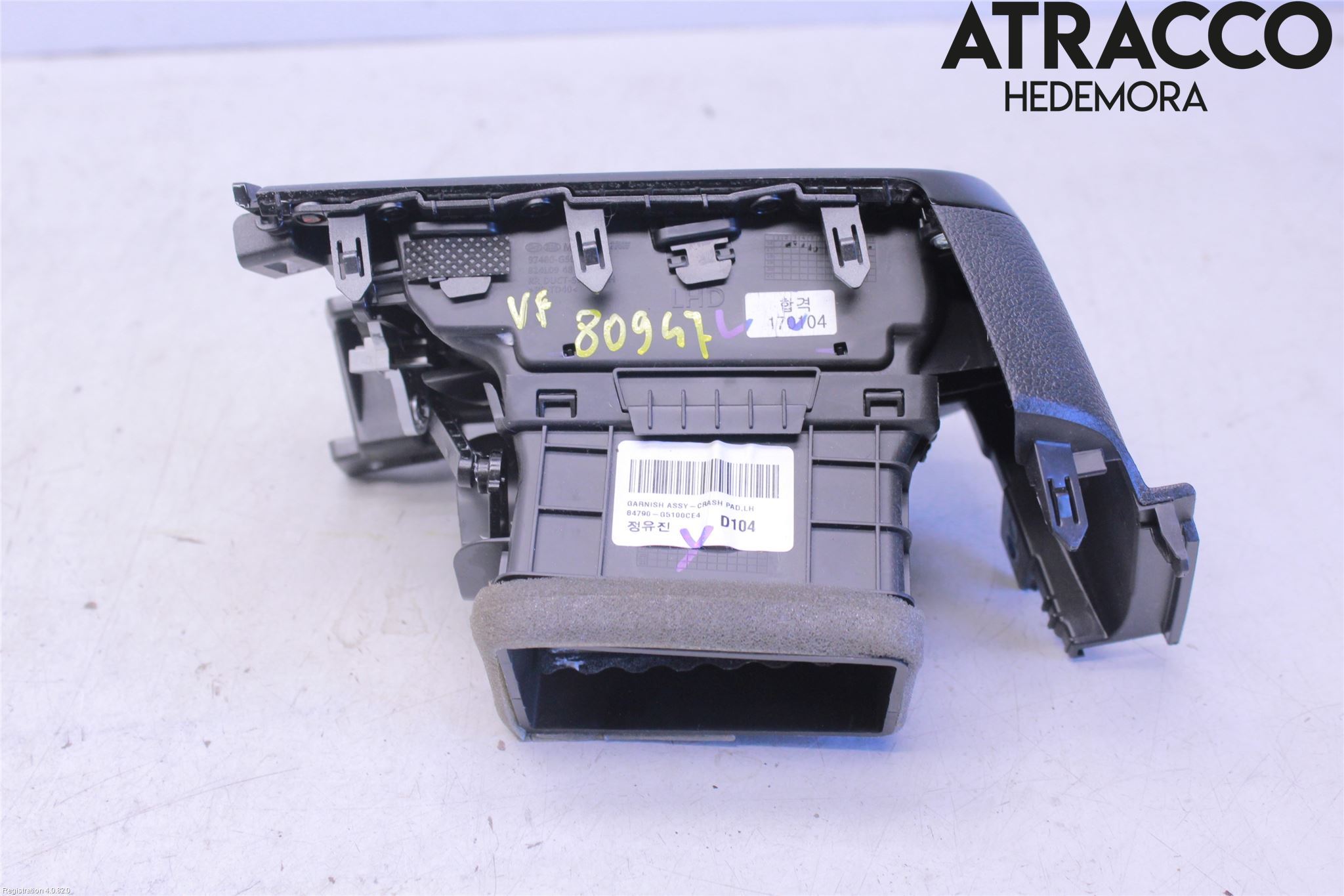 Kia NIRO (DE) 17-22 Dashbord Kanal - Dyse