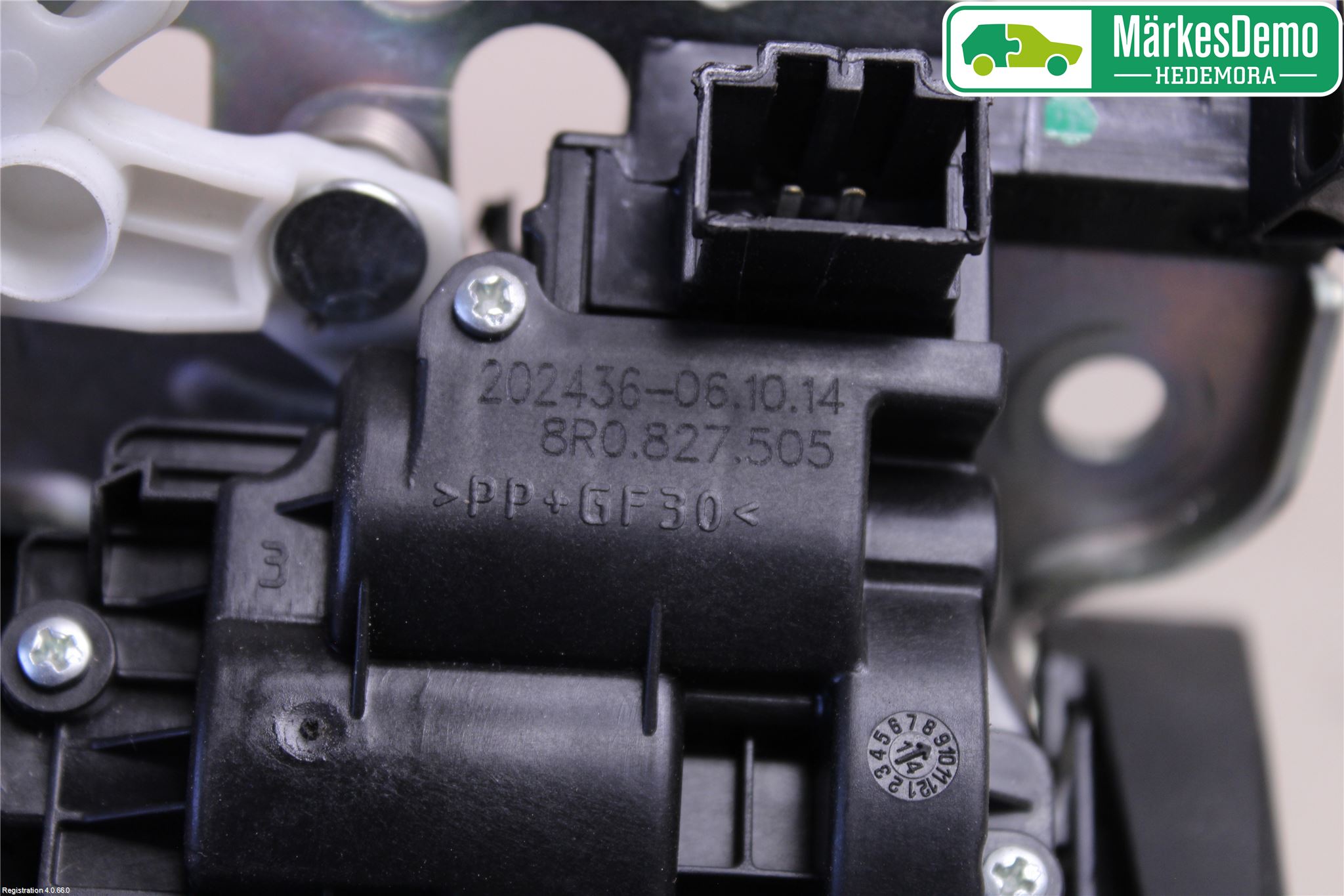 Audi A3/S3 8V 13-20 Bakluke-Lokk Låsekasse