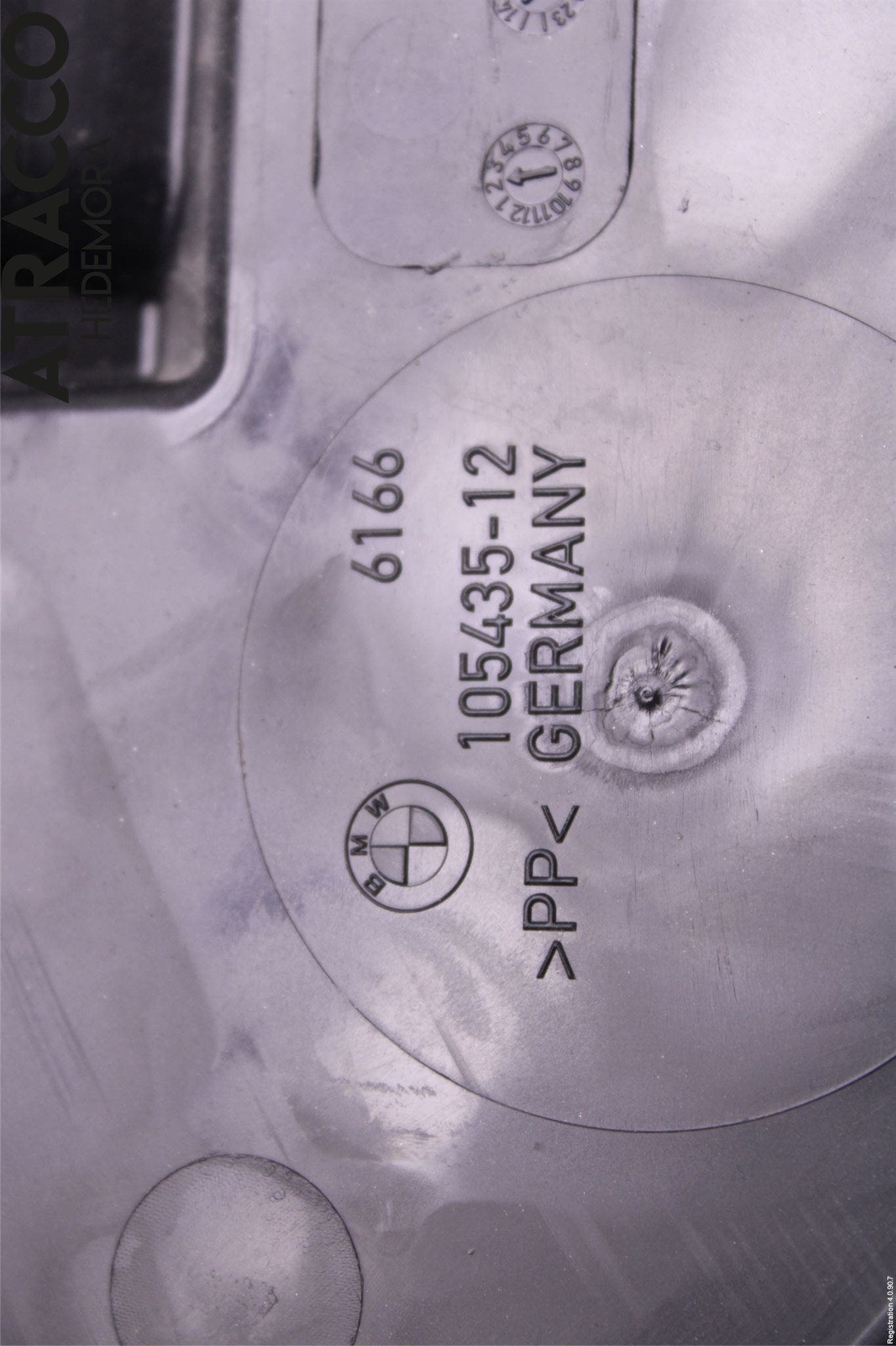 BMW 5 G30/G31/F90 17-23 Spylerbeholder Frontrute-Lykte