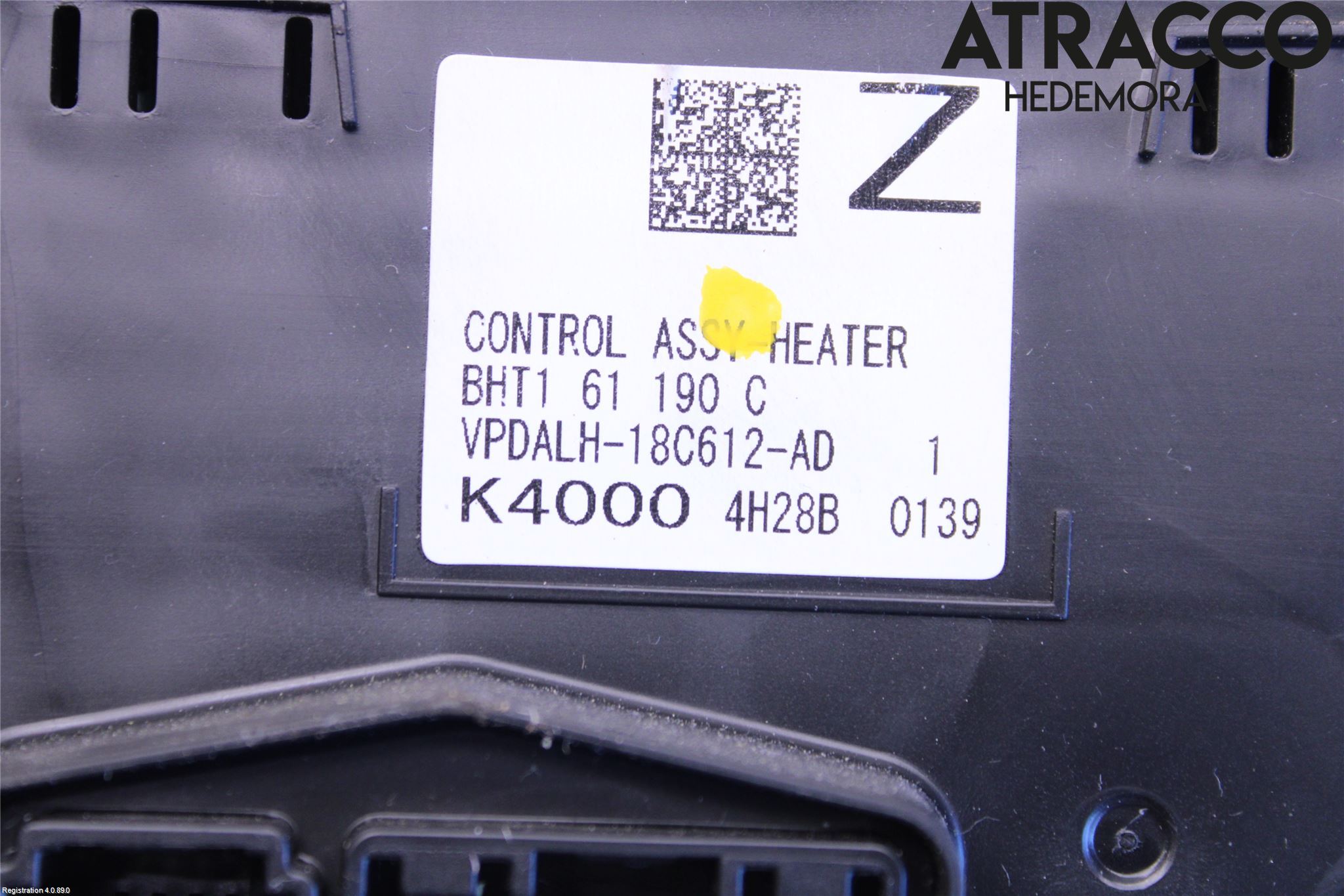Mazda 3 III 14-19 Varme Ac Betjening-Display