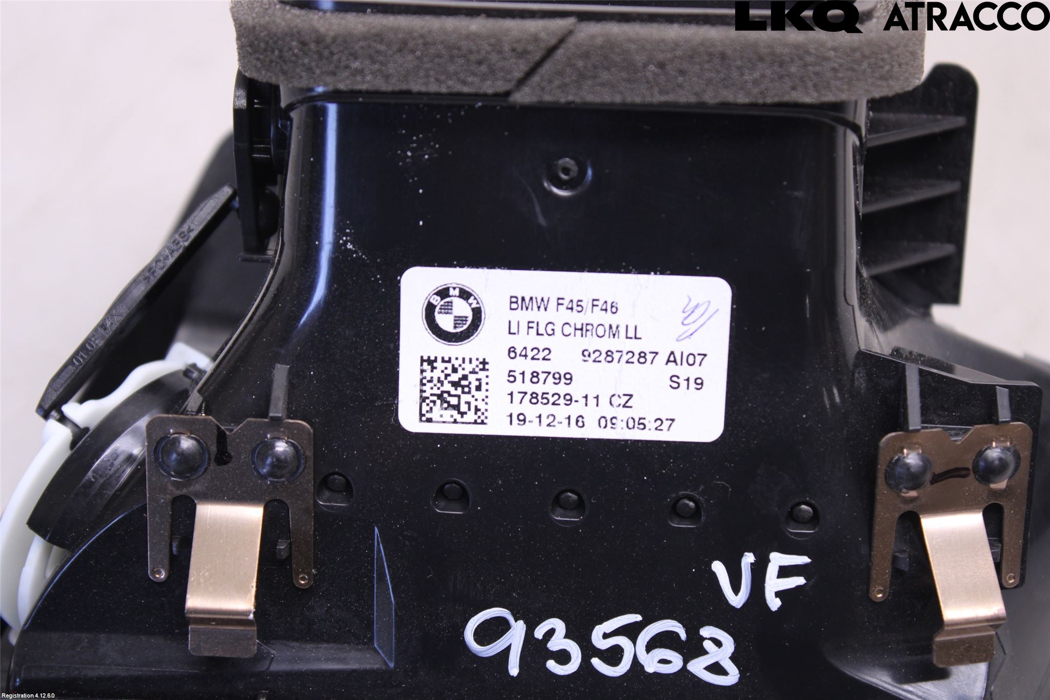 BMW 2 F45 Active Tourer 14-21 Dashbord Kanal - Dyse