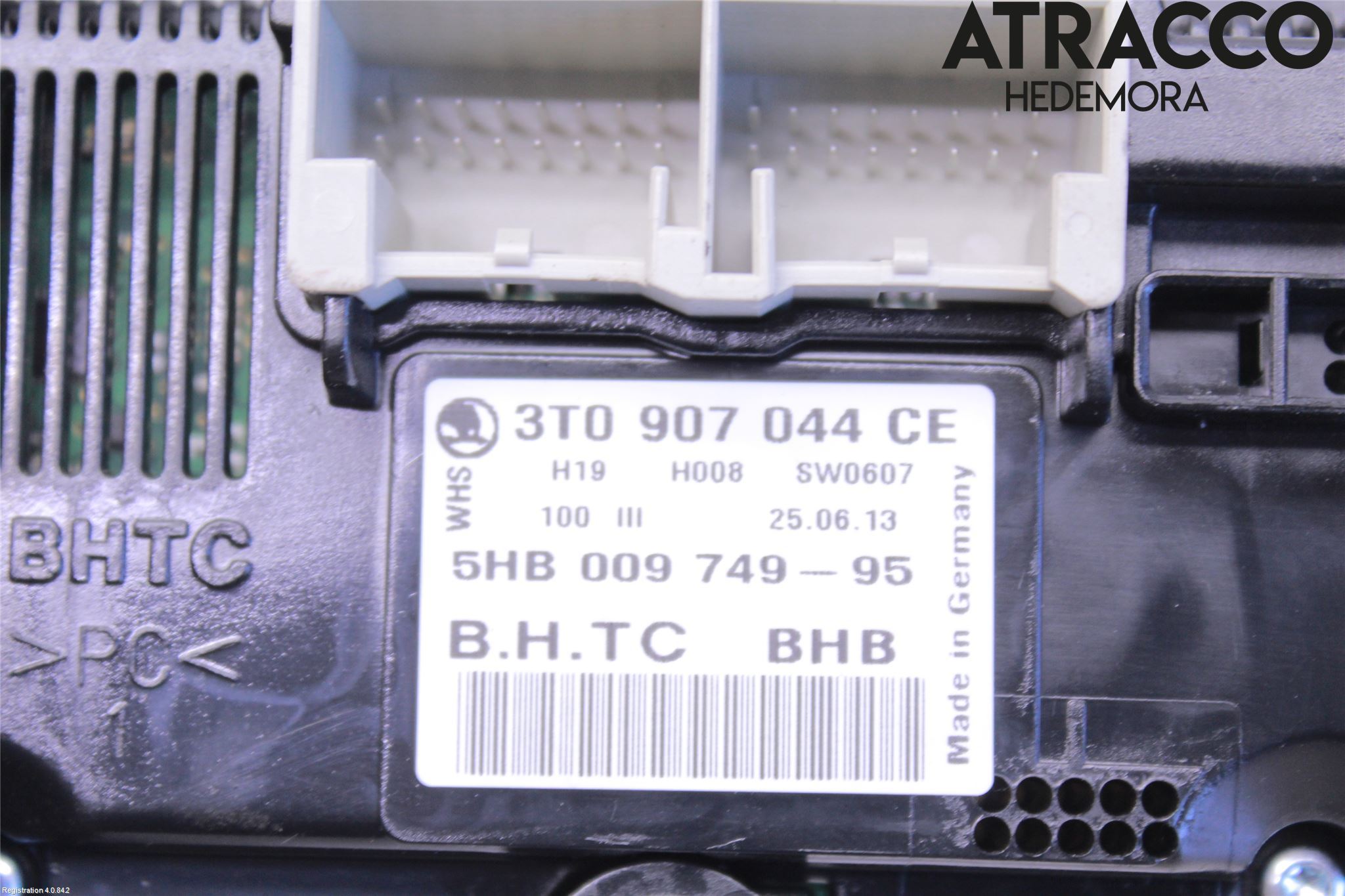 Skoda SUPERB 09-15 Varme Ac Betjening-Display