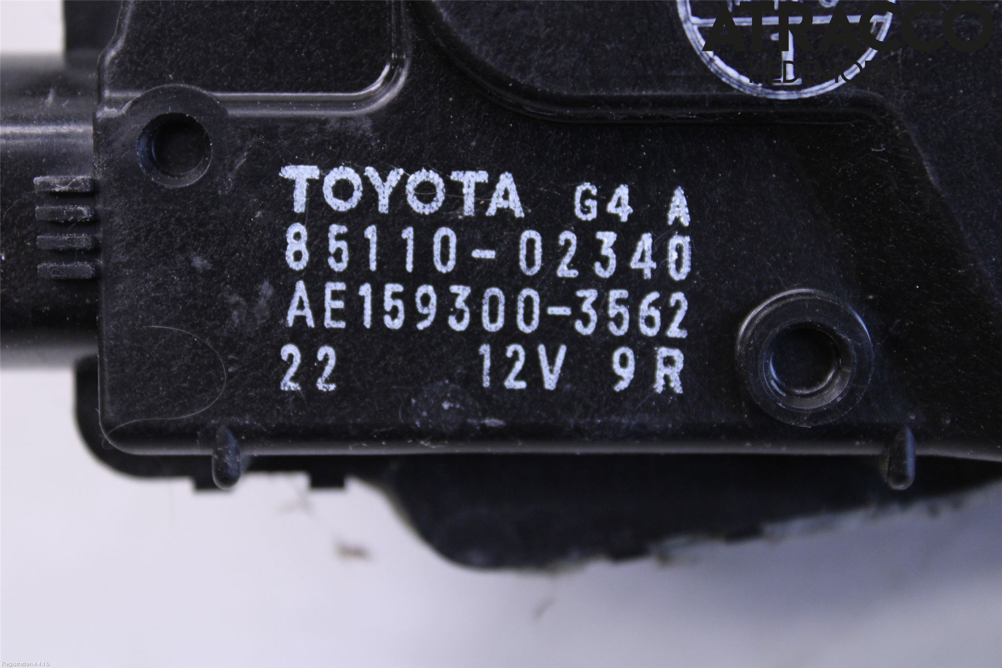 Toyota AURIS 13-19 Viskermotor Frontrute