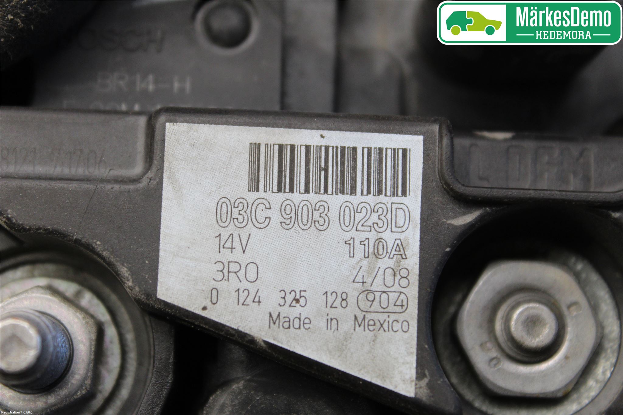 Volkswagen VW GOLF V 04-09 Dynamo