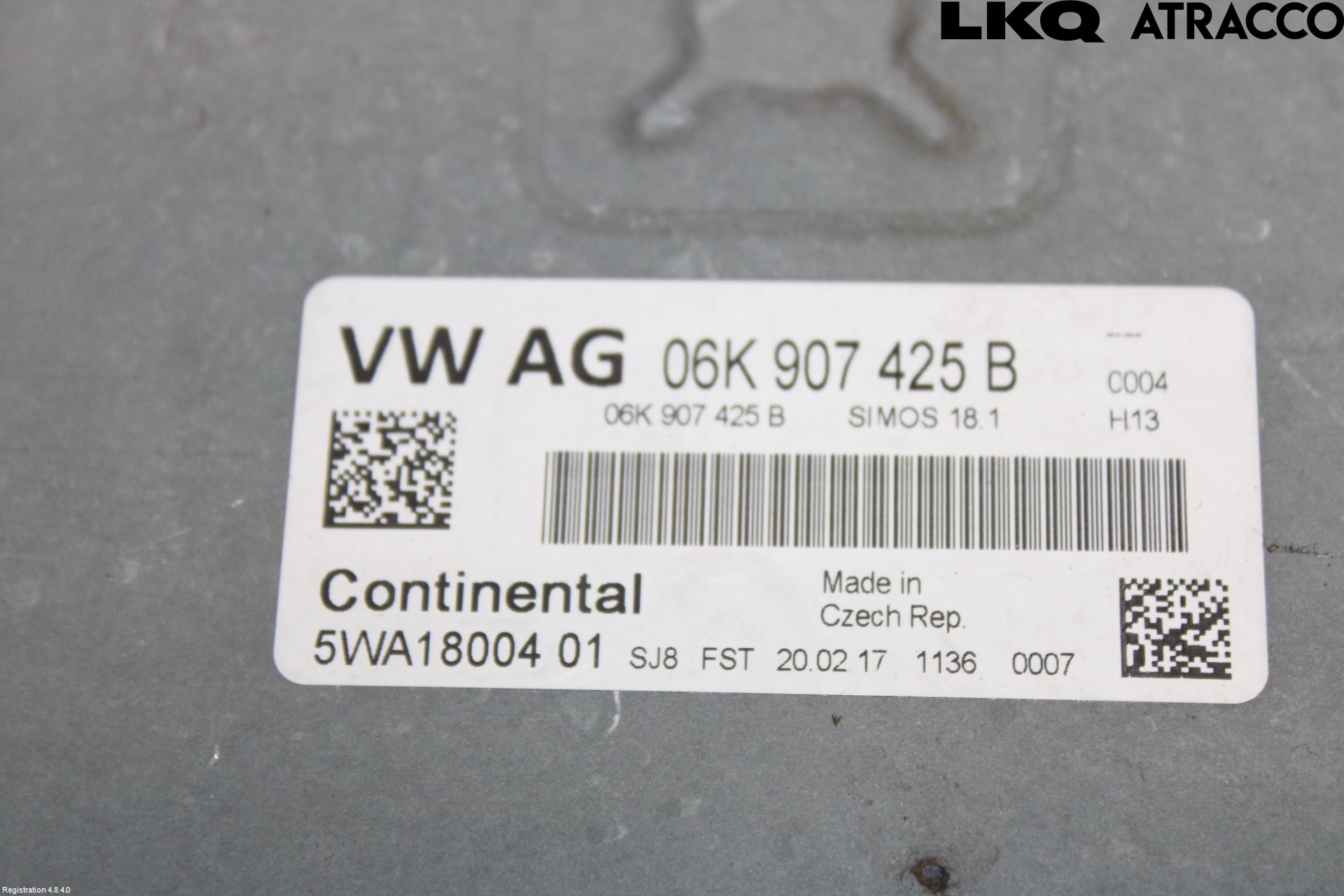 Volkswagen VW GOLF / E-GOLF VII 13-20 Styreenhet Innsprøytning