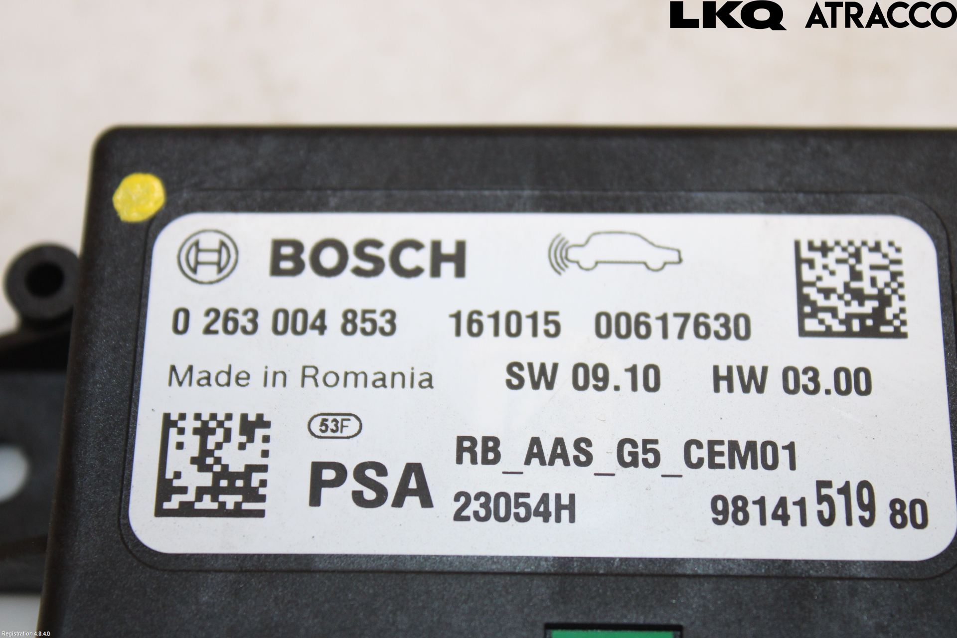 Peugeot 508 11-18 Styreenhet Dieselpumpe