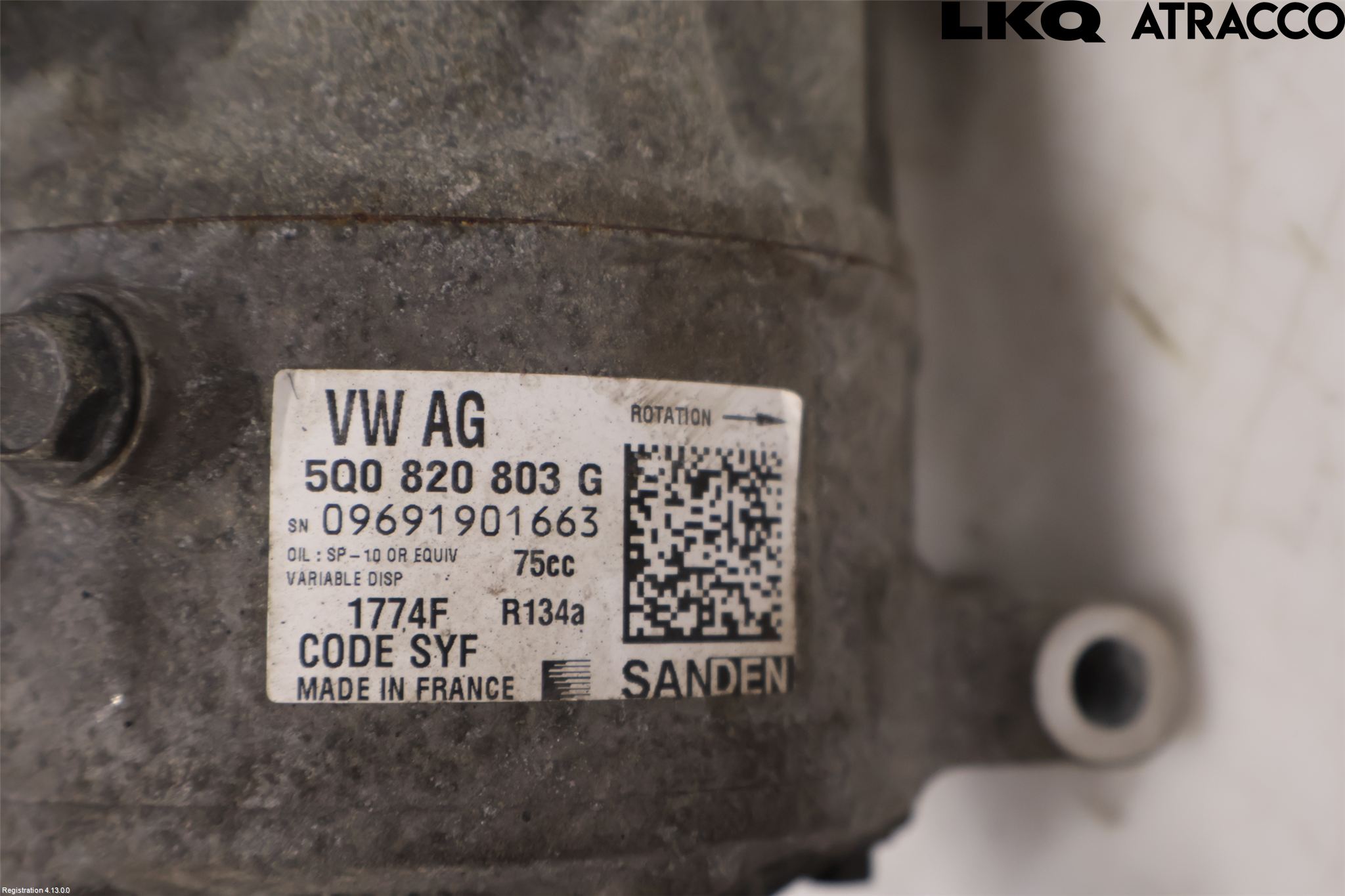 Seat IBIZA IV 08-16 Varme Ac Kompressor
