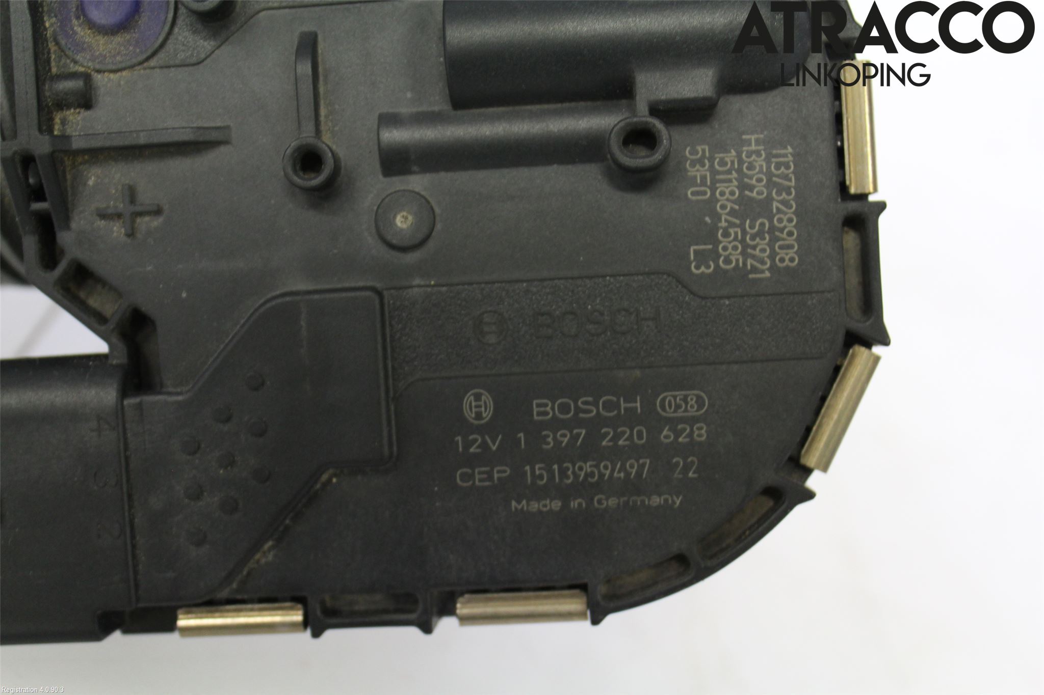 Volvo V40 12-19 Viskermotor Frontrute