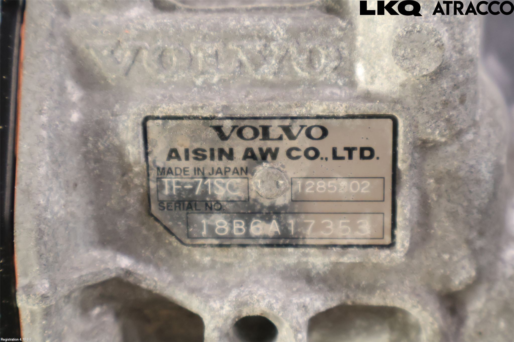 Volvo S60 14-18 Gearkasse Automat