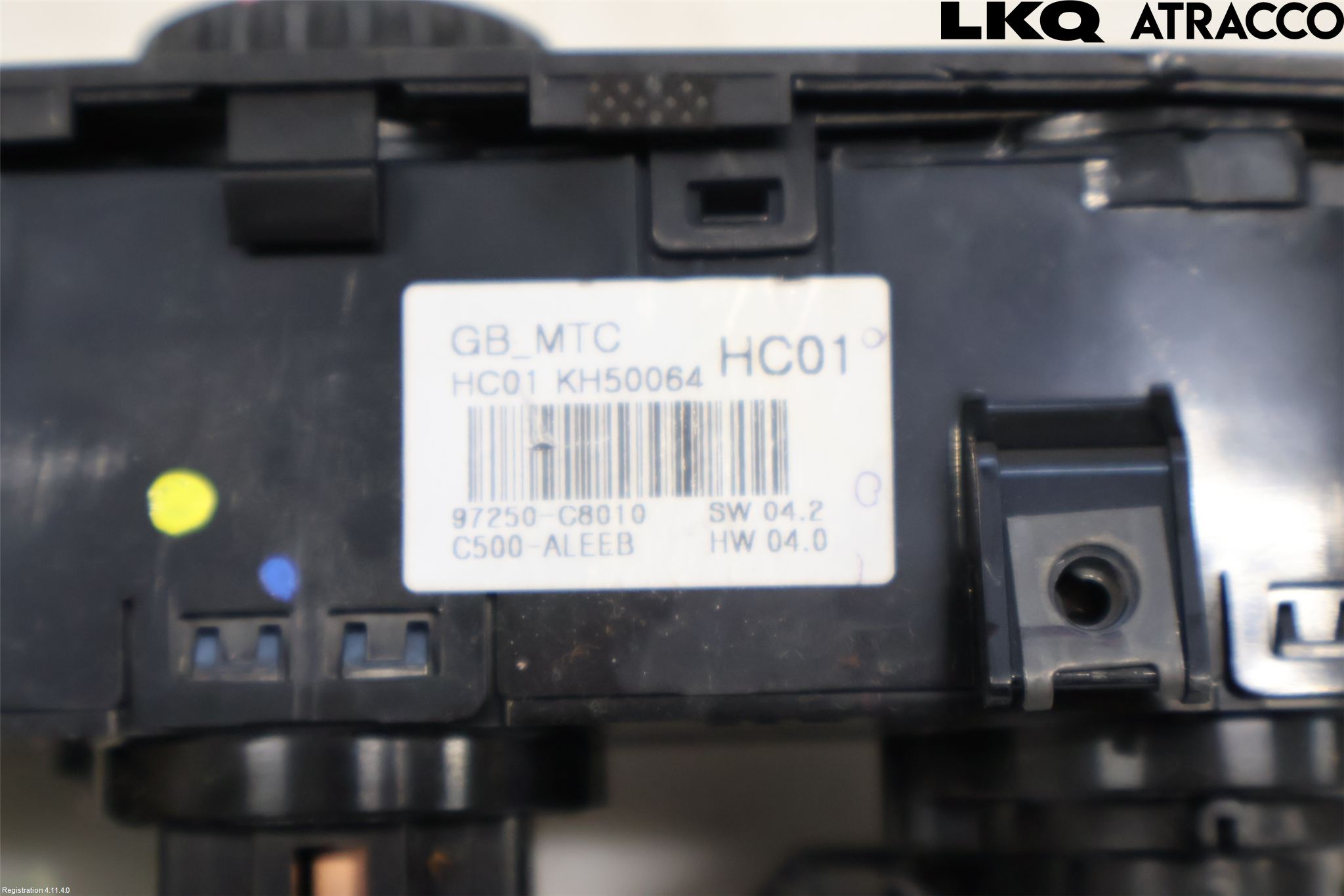 Hyundai i20 GB 15-20 Varme Ac Betjening-Display