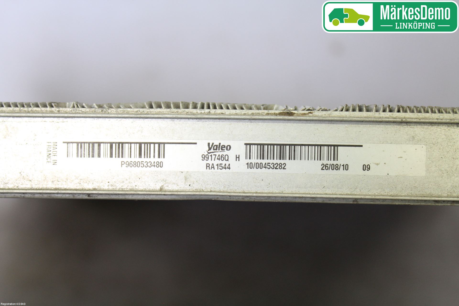 Peugeot 308 08-13 Radiator Manuell