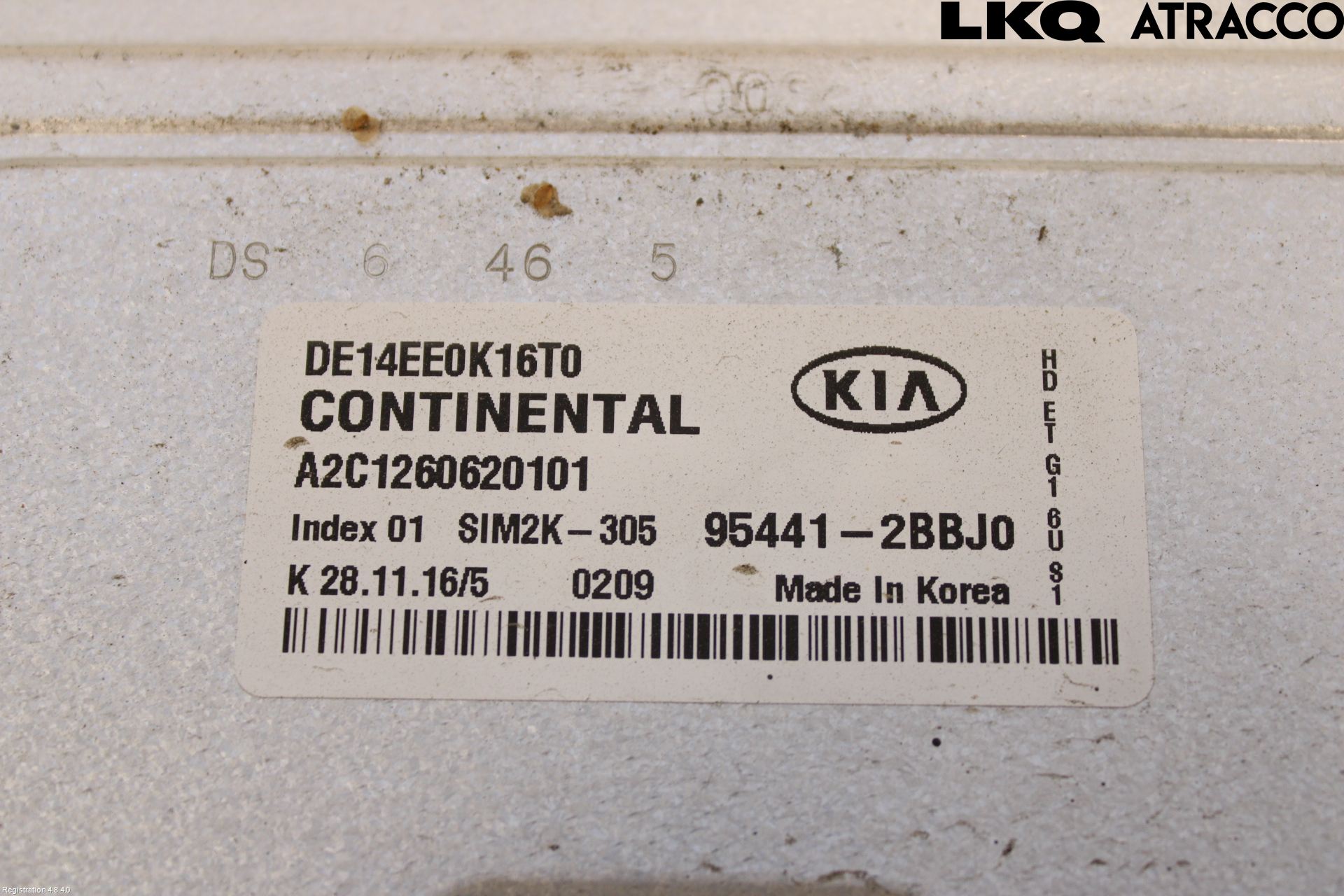 Kia NIRO (DE) 17-22 Styreenhet Gearkasse
