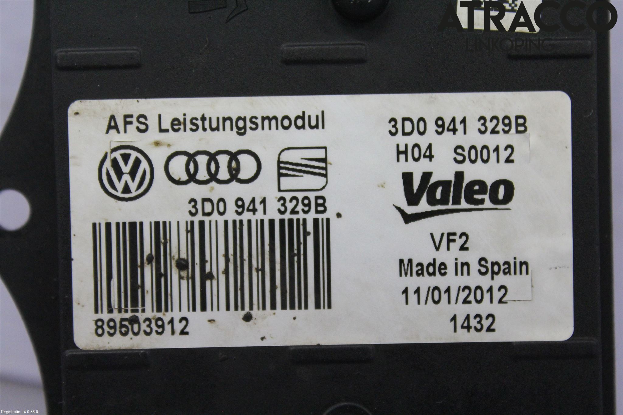 Volkswagen VW PASSAT 11-14 Styreenhet Xenon