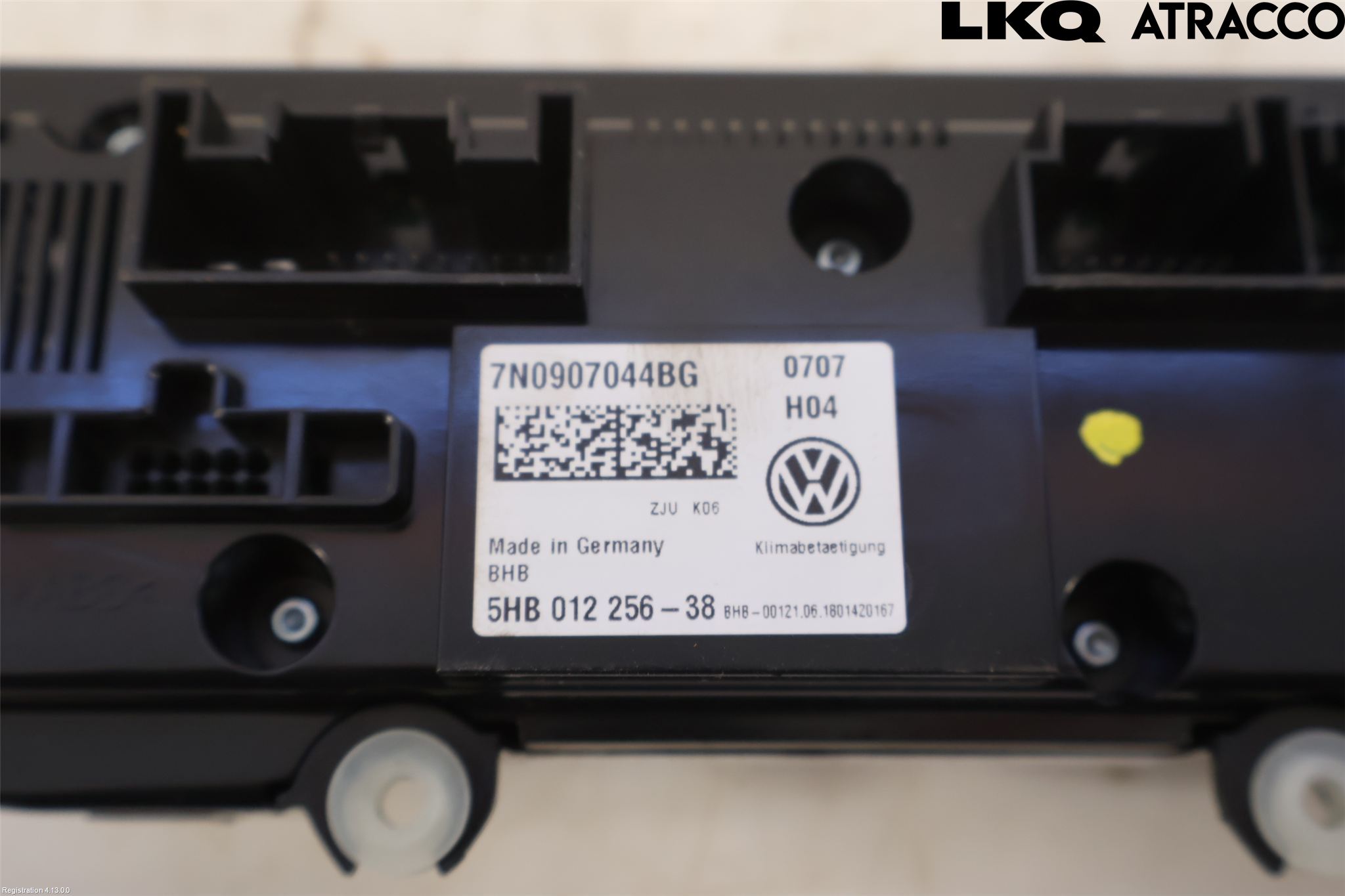 Volkswagen VW SHARAN 11- Varme Ac Betjening-Display