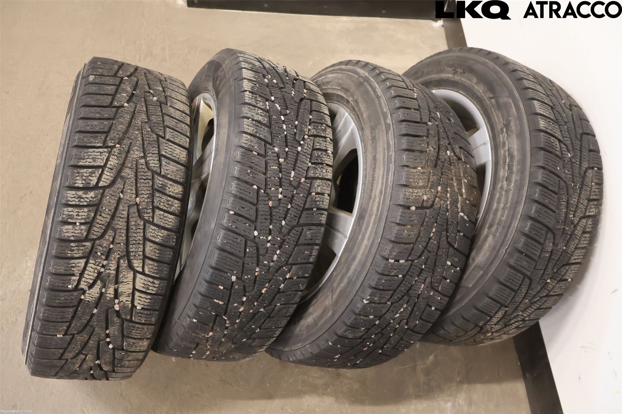Volkswagen VW PASSAT 11-14 Dekk Vinter På Alu Felg 4Stk