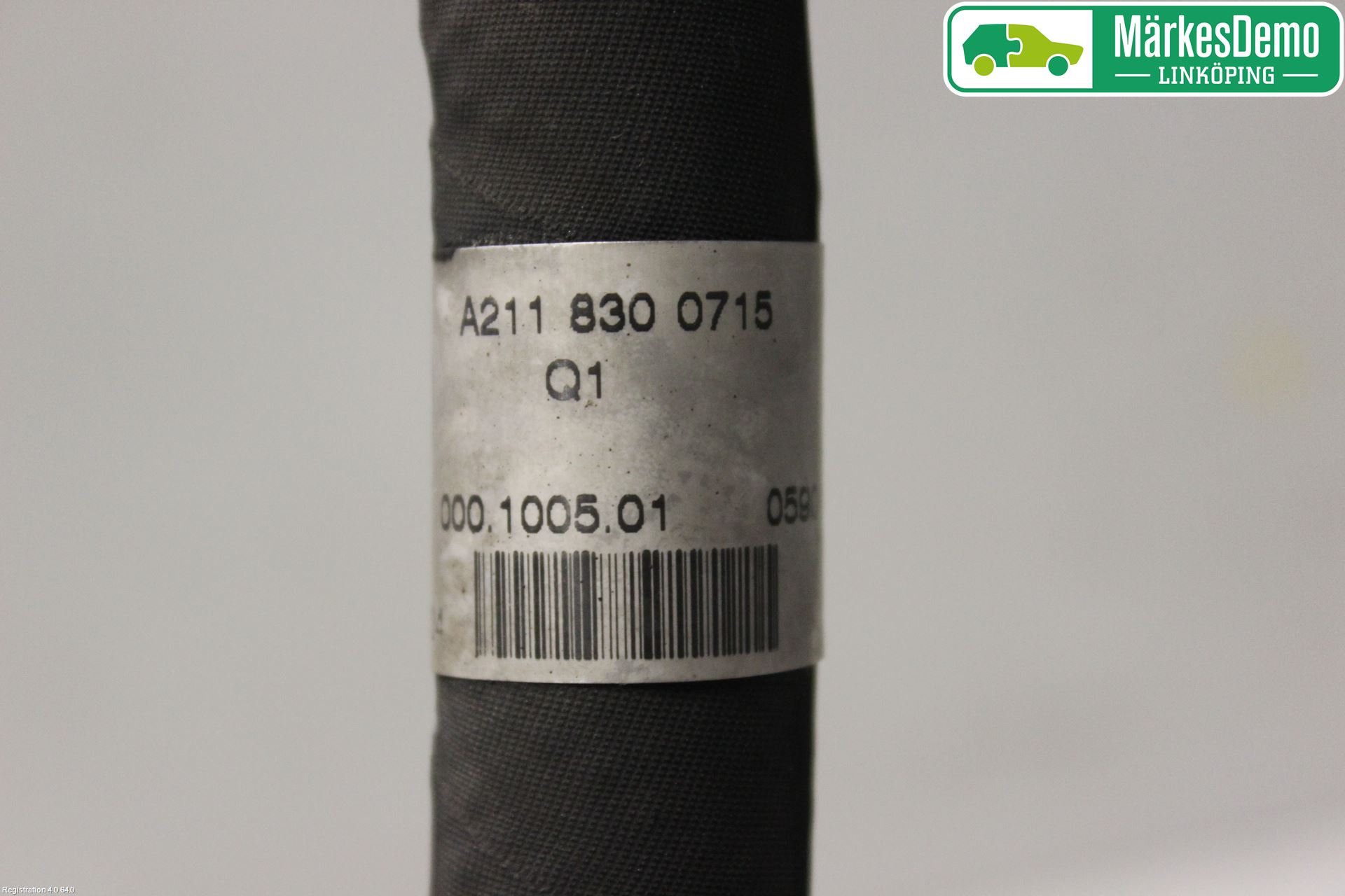 Mercedes-Benz MB E-KLASS (W211) 02-09 Varme Ac Slange - Rør