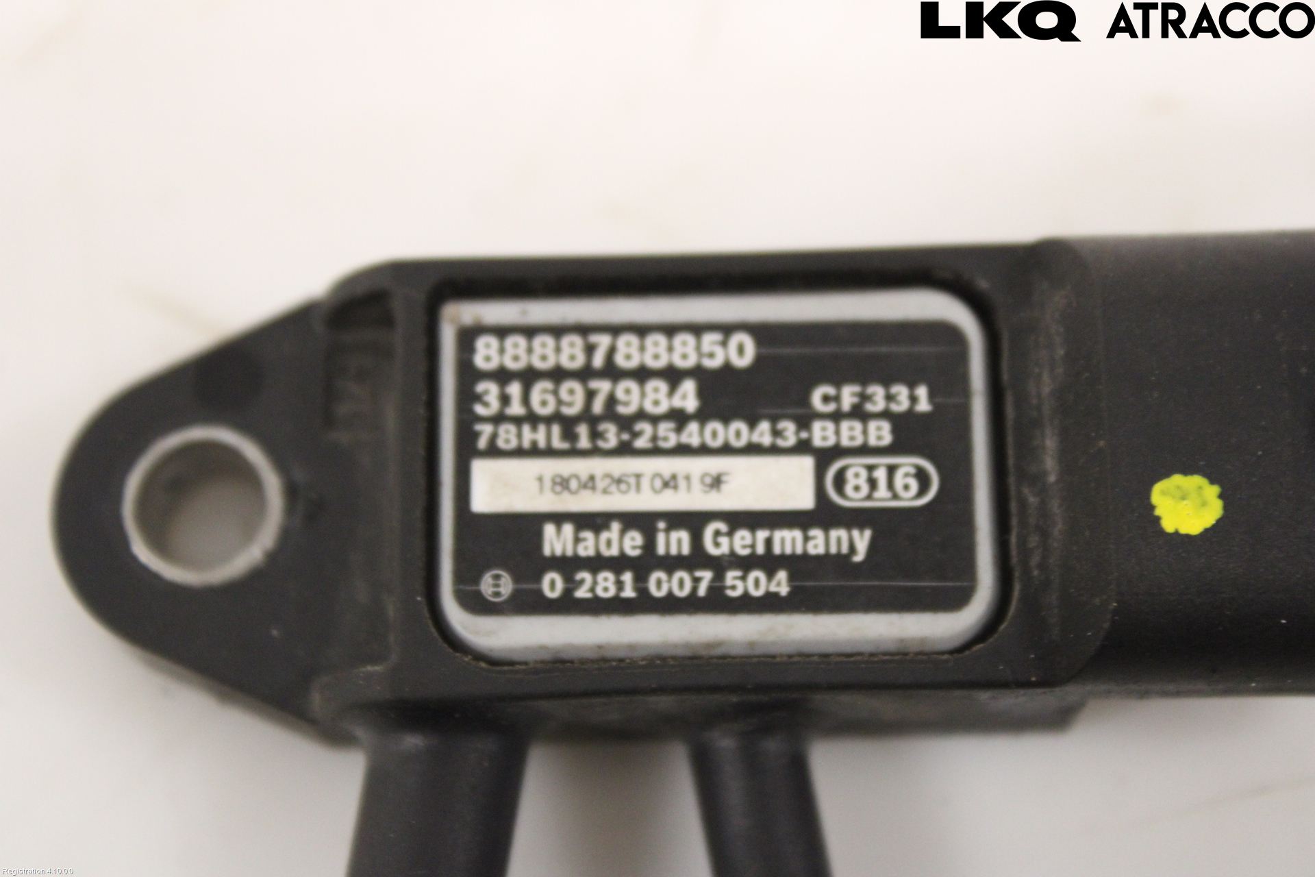 Volvo V60 19- Sensor Temp-Trykk Avgass