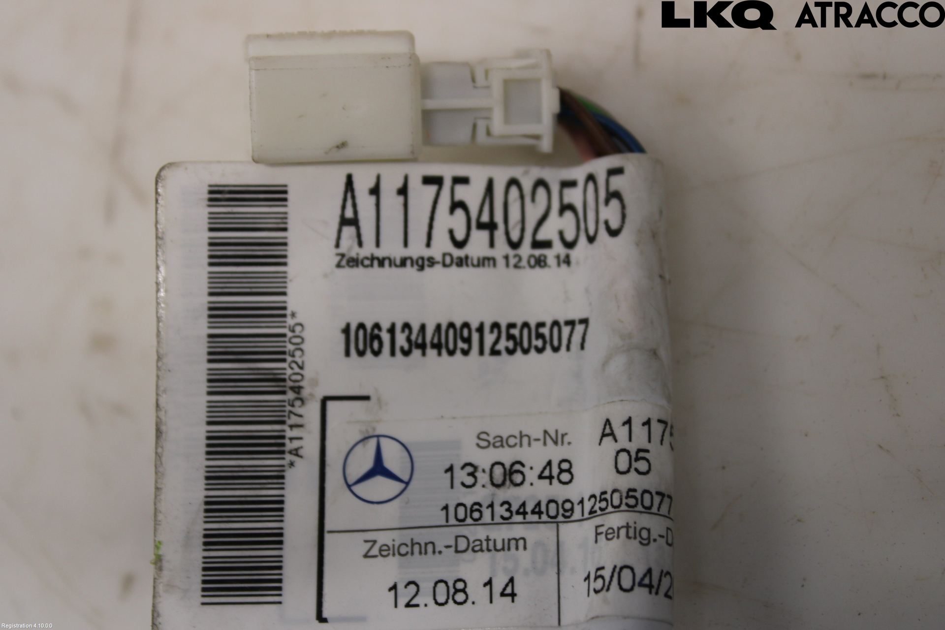 Mercedes-Benz MB CLA-KLASS (C117/X117) 13-19 Ledningsnett