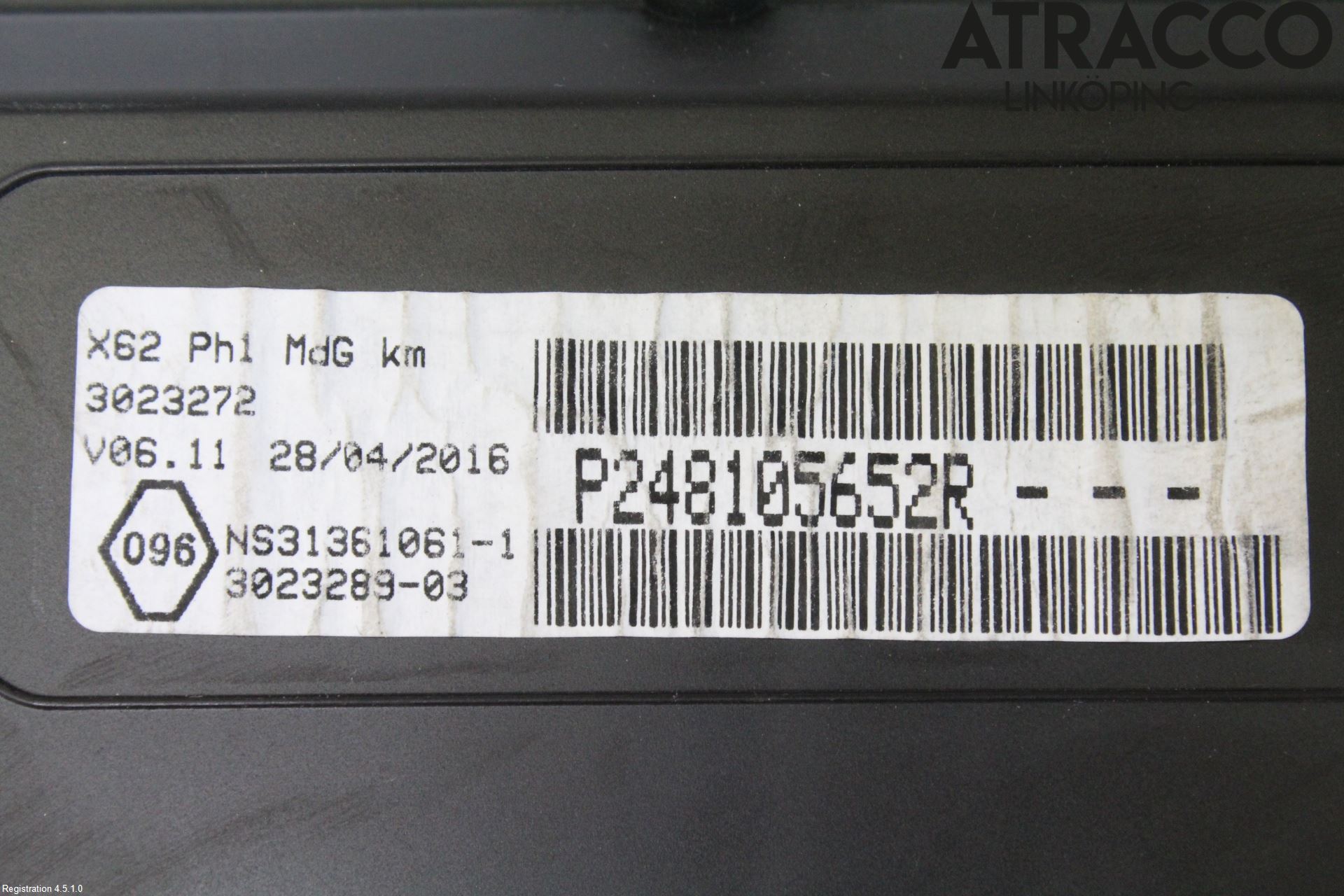 Renault MASTER III 15-20 Instr Kombinert