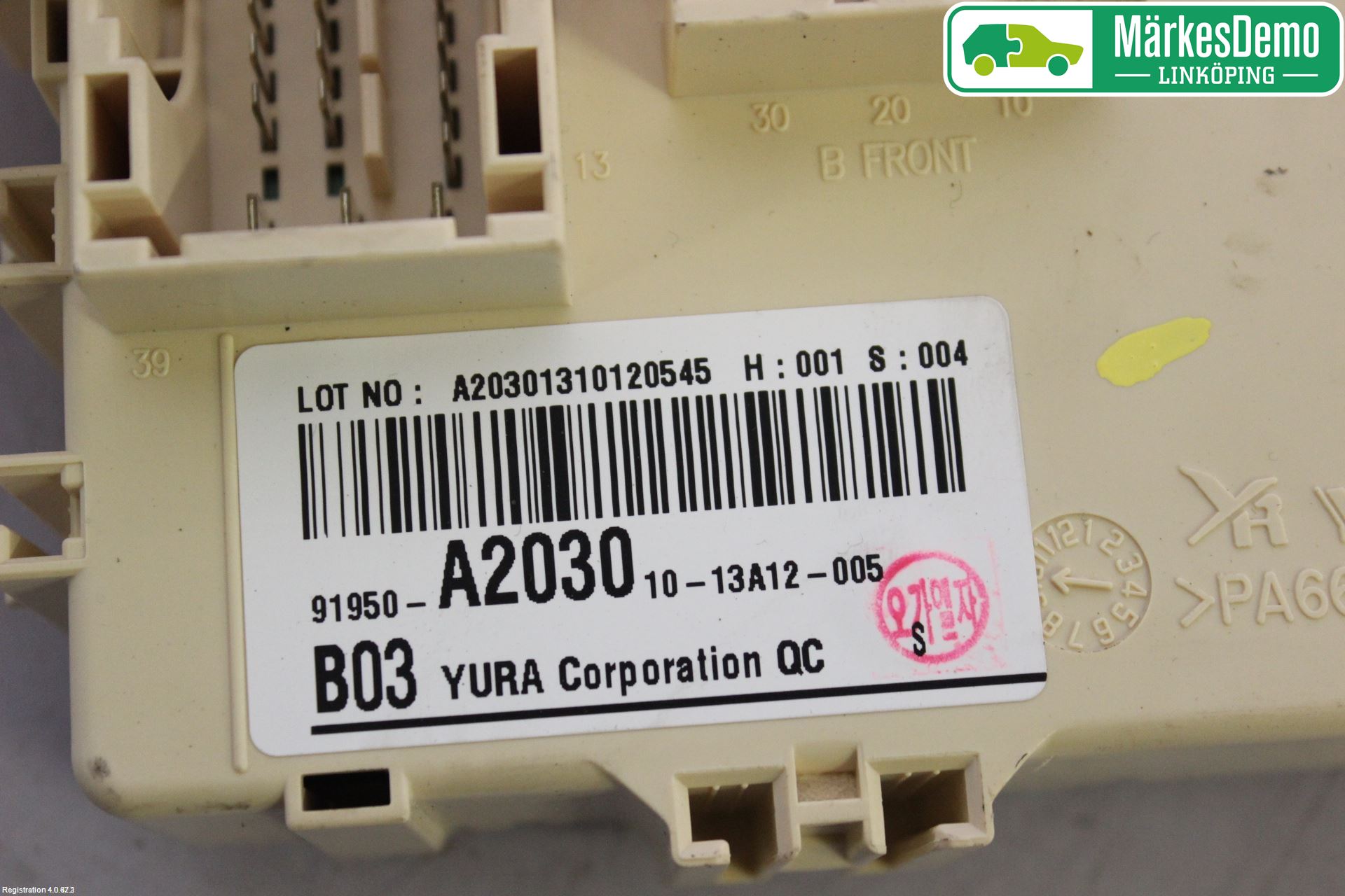Kia CEED 12-18 Sikringsboks - Elsentral